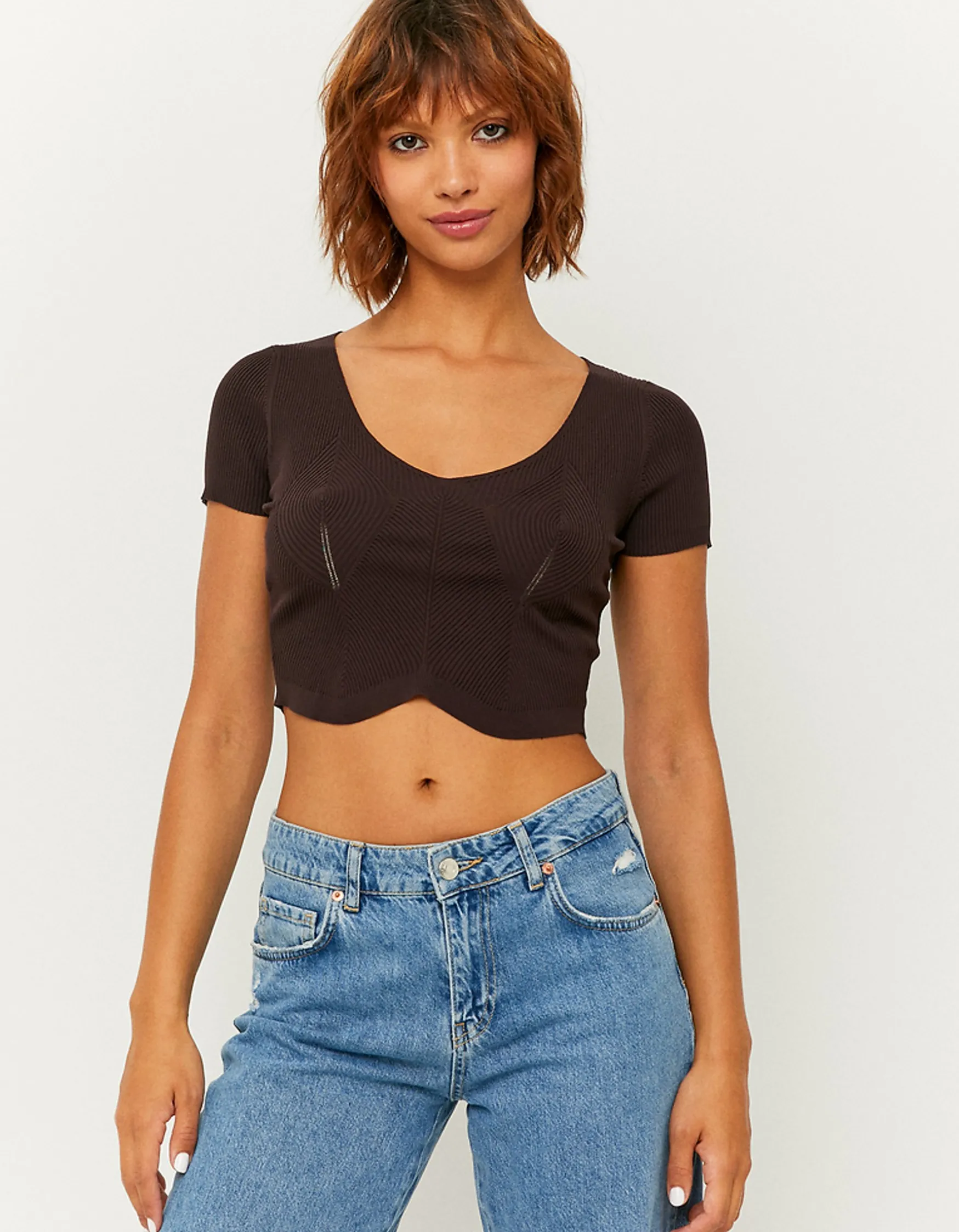 Tally Weijl Basic Strick-Crop-Top^ Strick | Tops