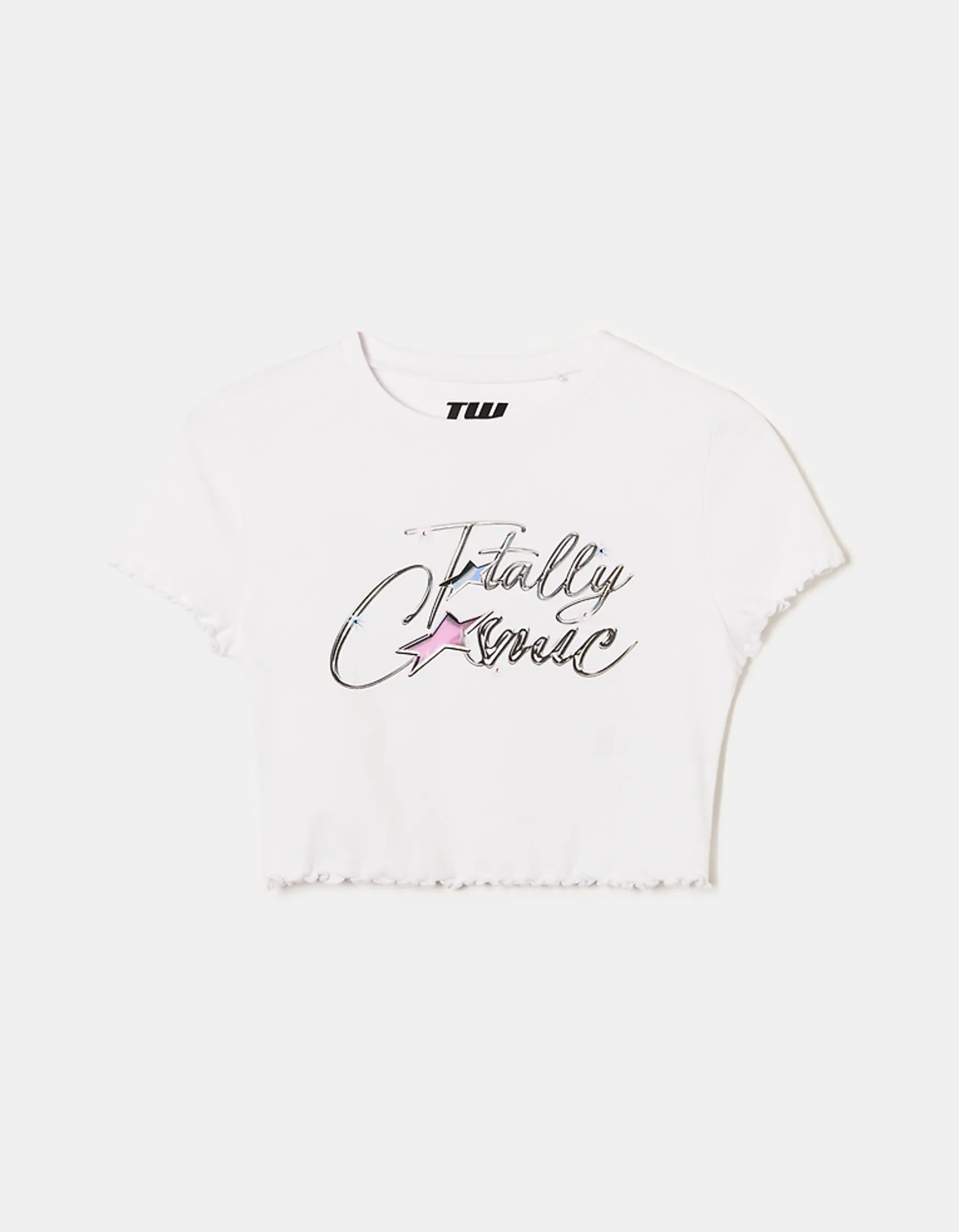 Tally Weijl Bedrucktes Cropped-T-Shirt^ T-Shirts Mit Print