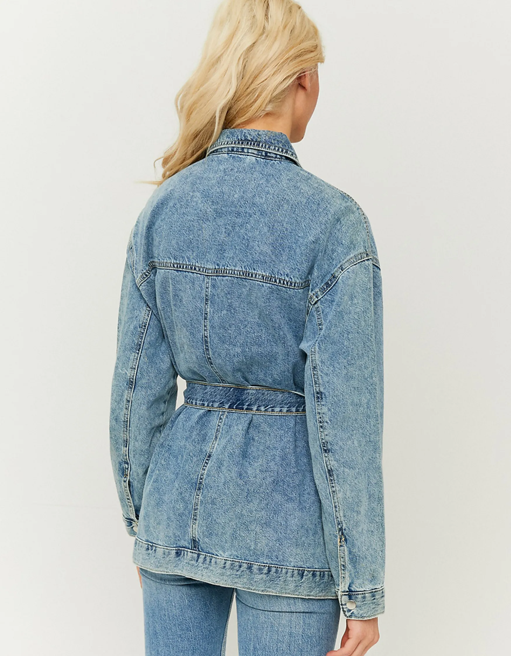 Tally Weijl e Denim-Jacke mit Gürtel^ Jacken