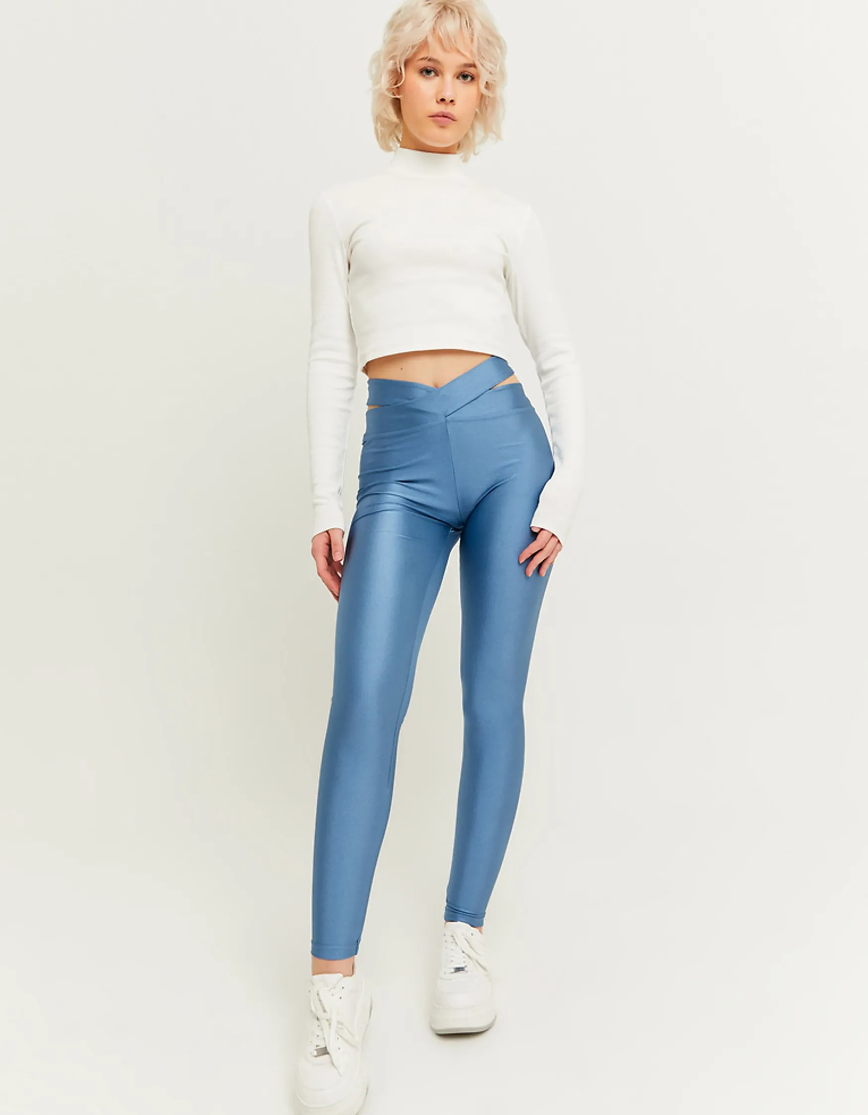 Tally Weijl e Skinny-Leggings mit Glanzeffekt^ Hosen | Leggings