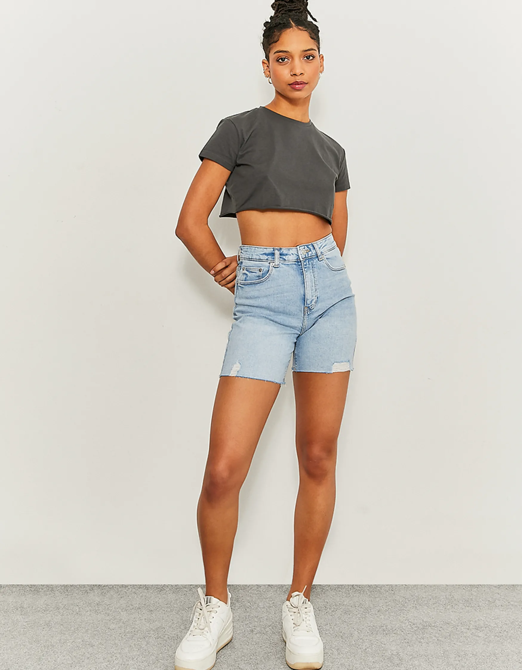 Tally Weijl e Stretch-Bermudashorts^ Shorts