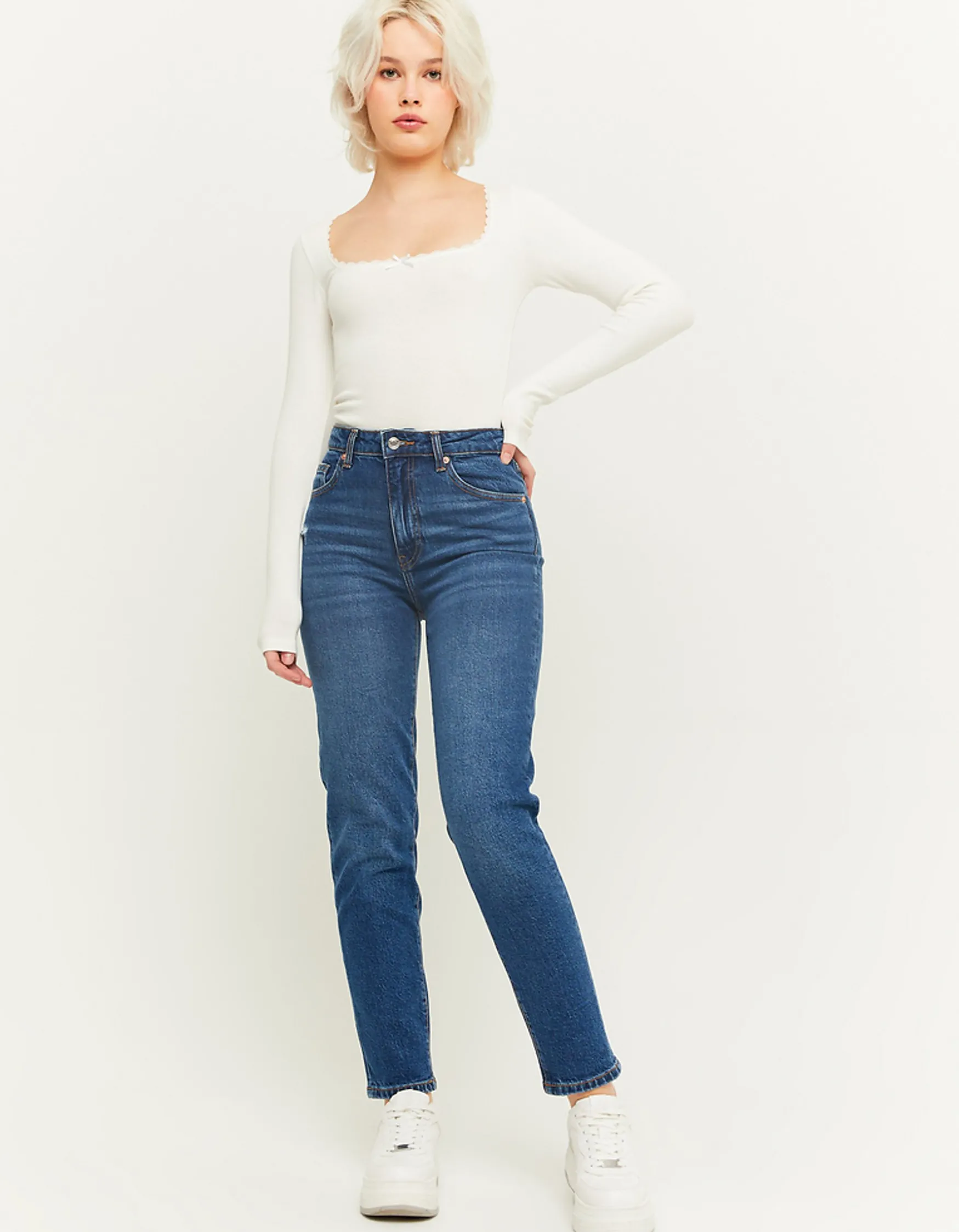 Tally Weijl Comfort Stretch Mom Jeans^ Jeans