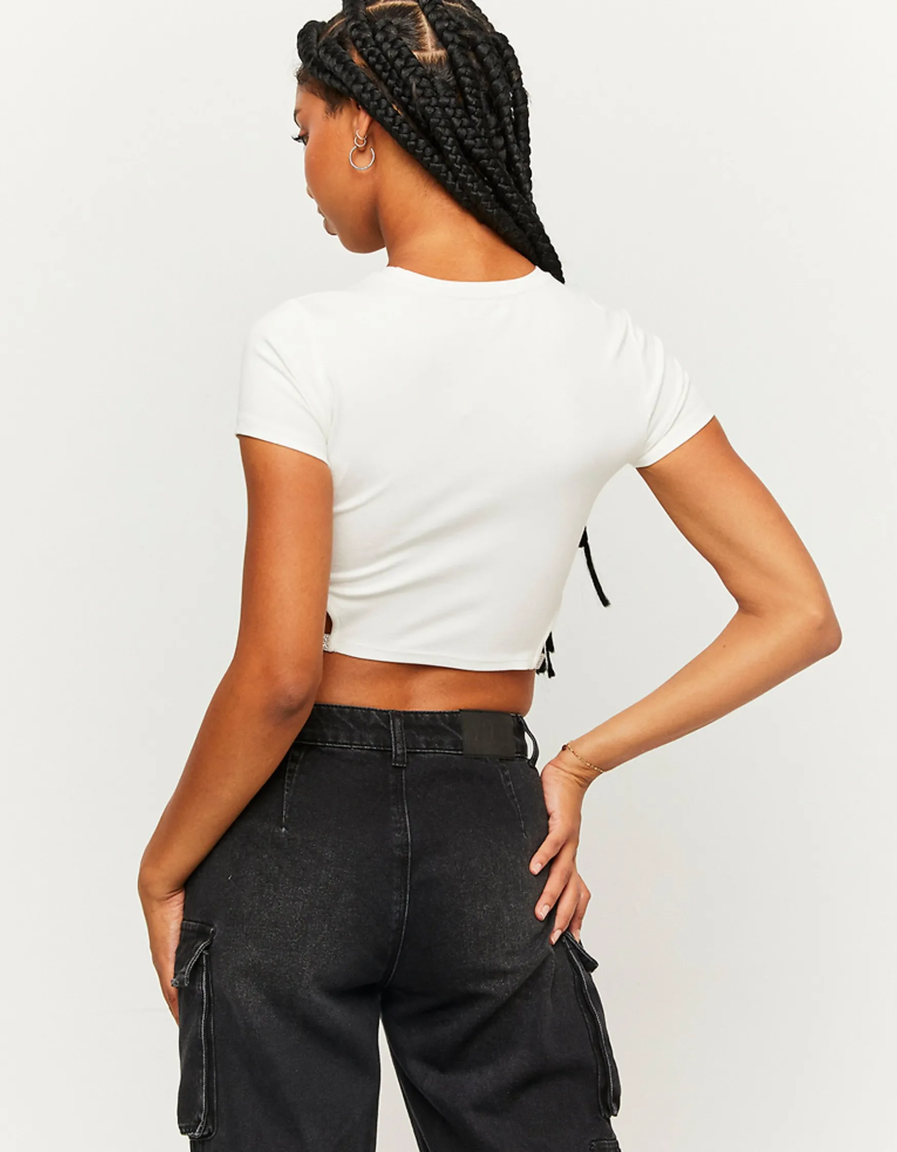 Tally Weijl Cropped Cut Out Top^ Tops