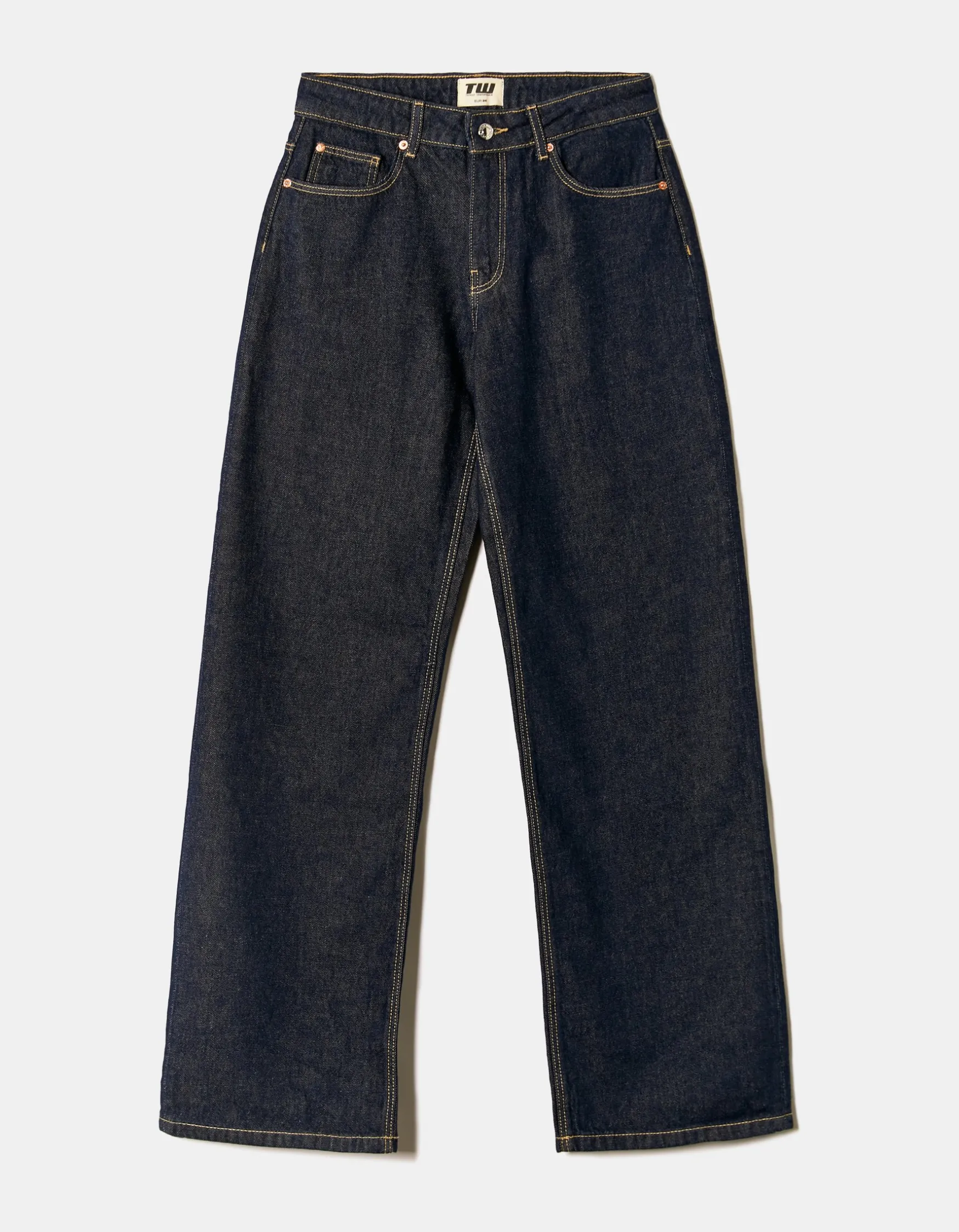 Tally Weijl Dunkel gewaschene, weite Jeans^ Jeans