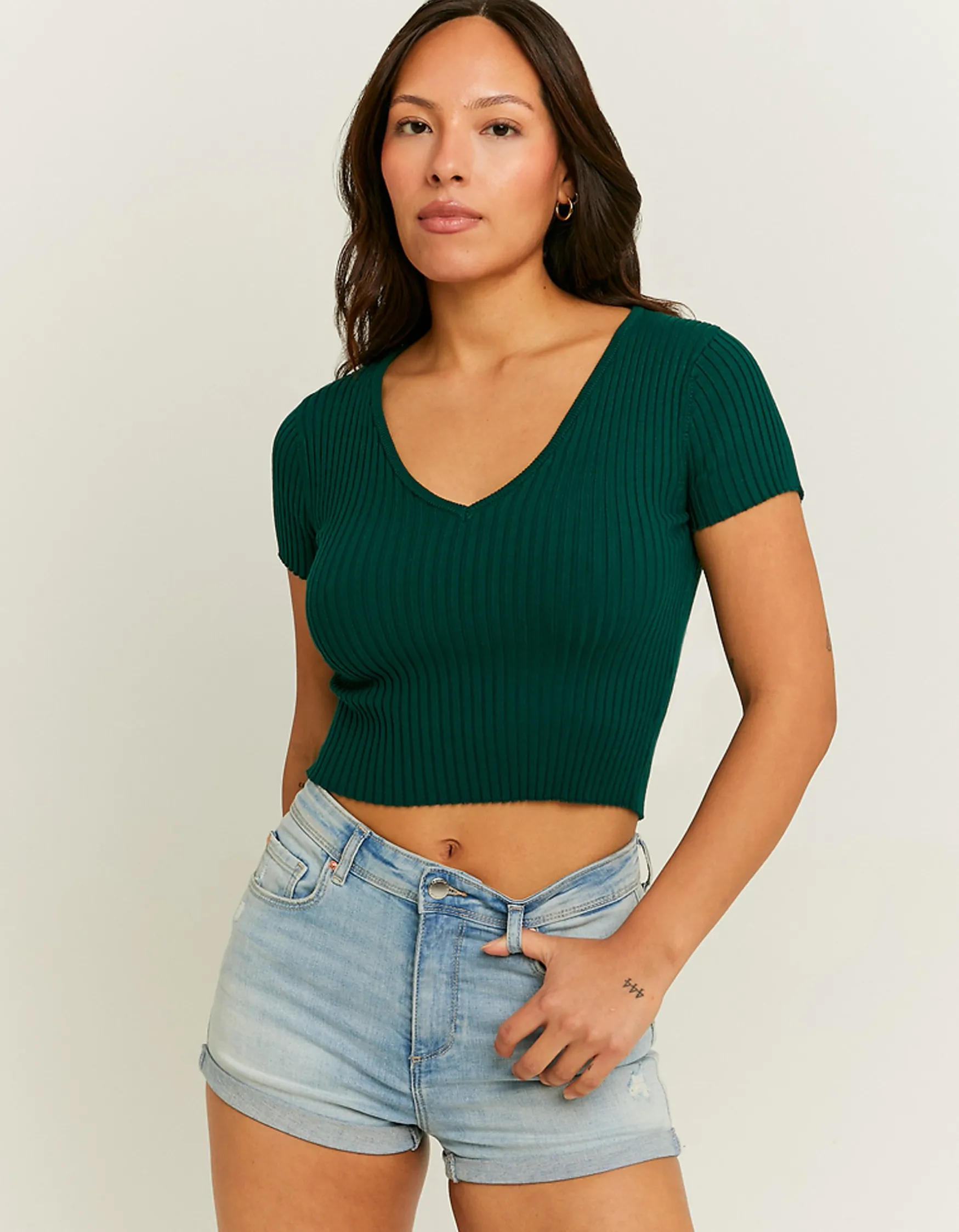 Tally Weijl Enges Cropped Strick Top^ Strick | Tops