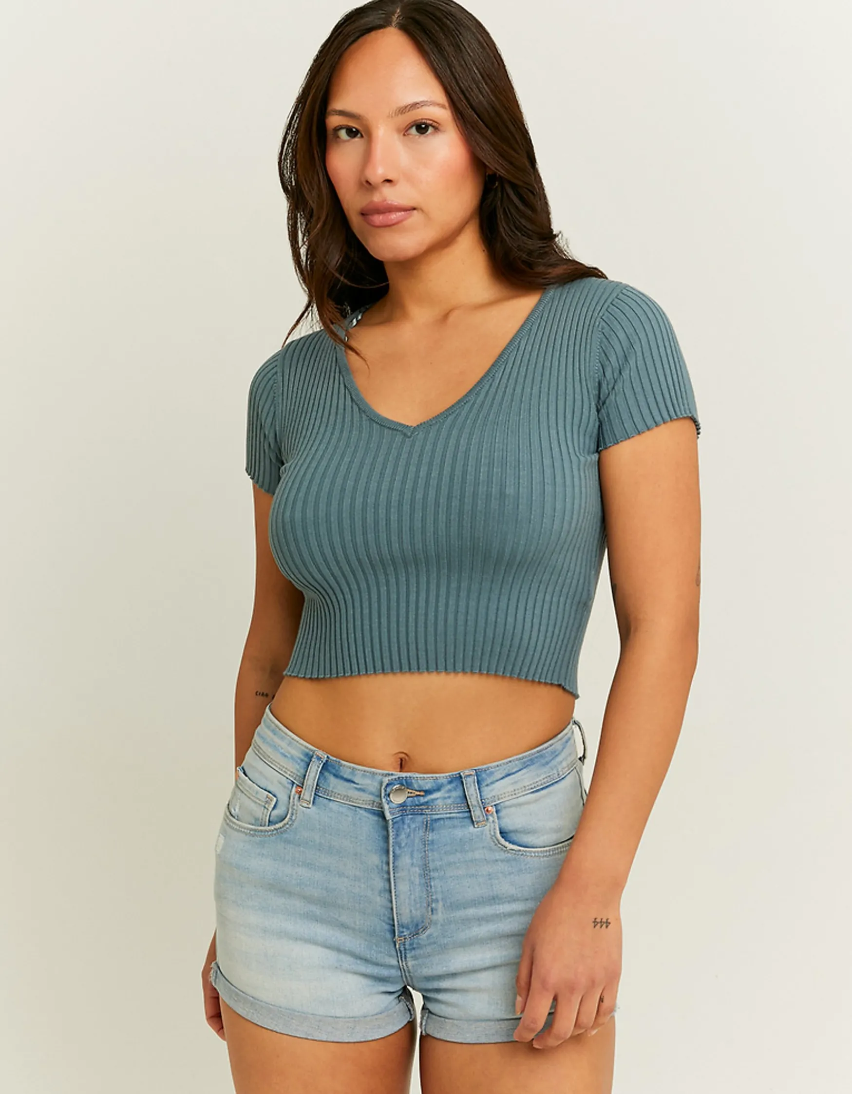 Tally Weijl Enges Cropped Strick Top^ Strick | Tops