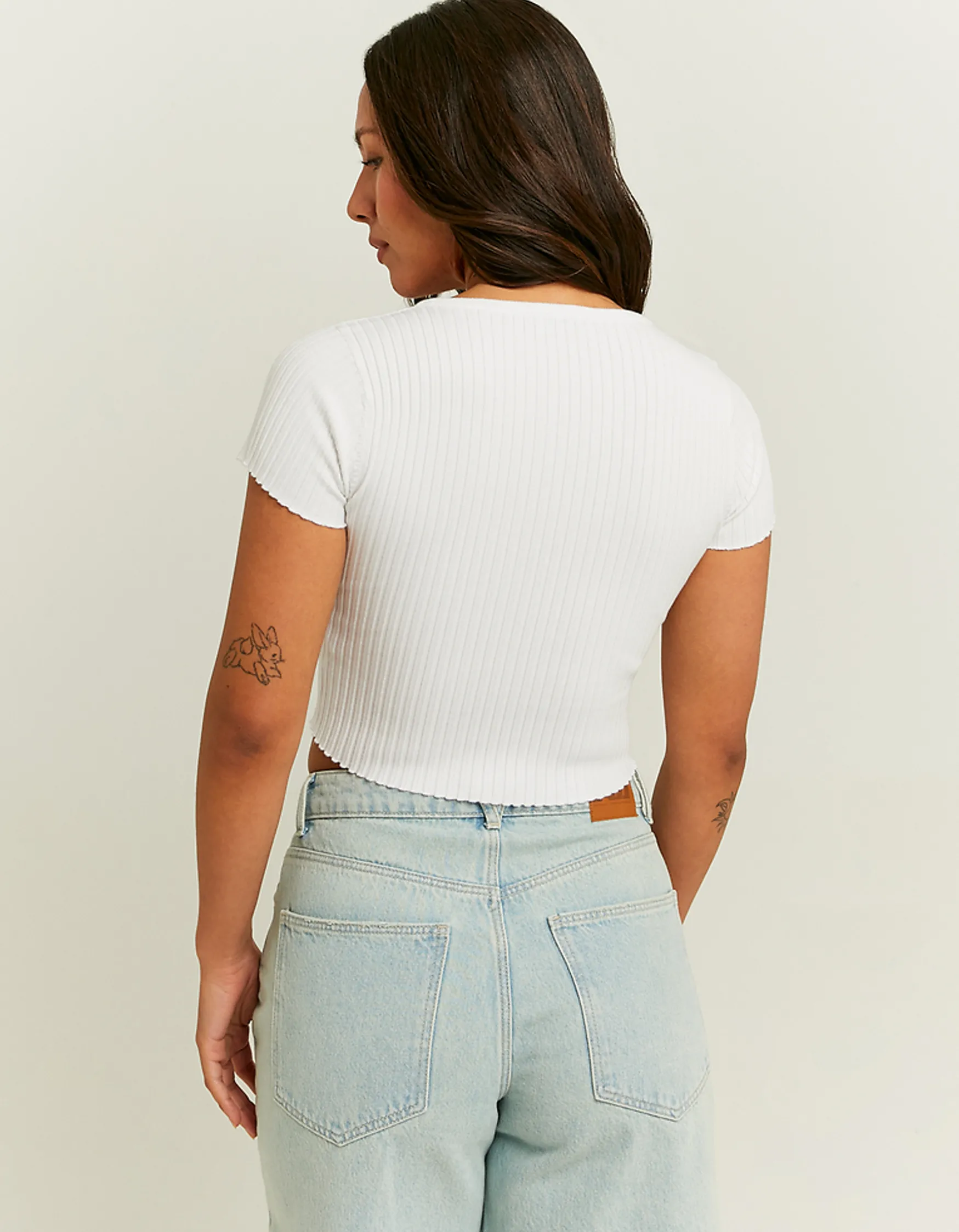 Tally Weijl Enges Cropped Strick Top^ Strick | Tops