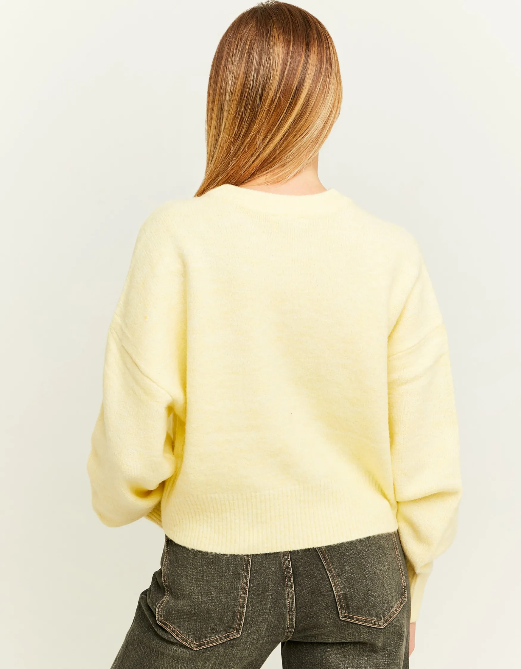 Tally Weijl er Cropped Basic Pullover^ Strick