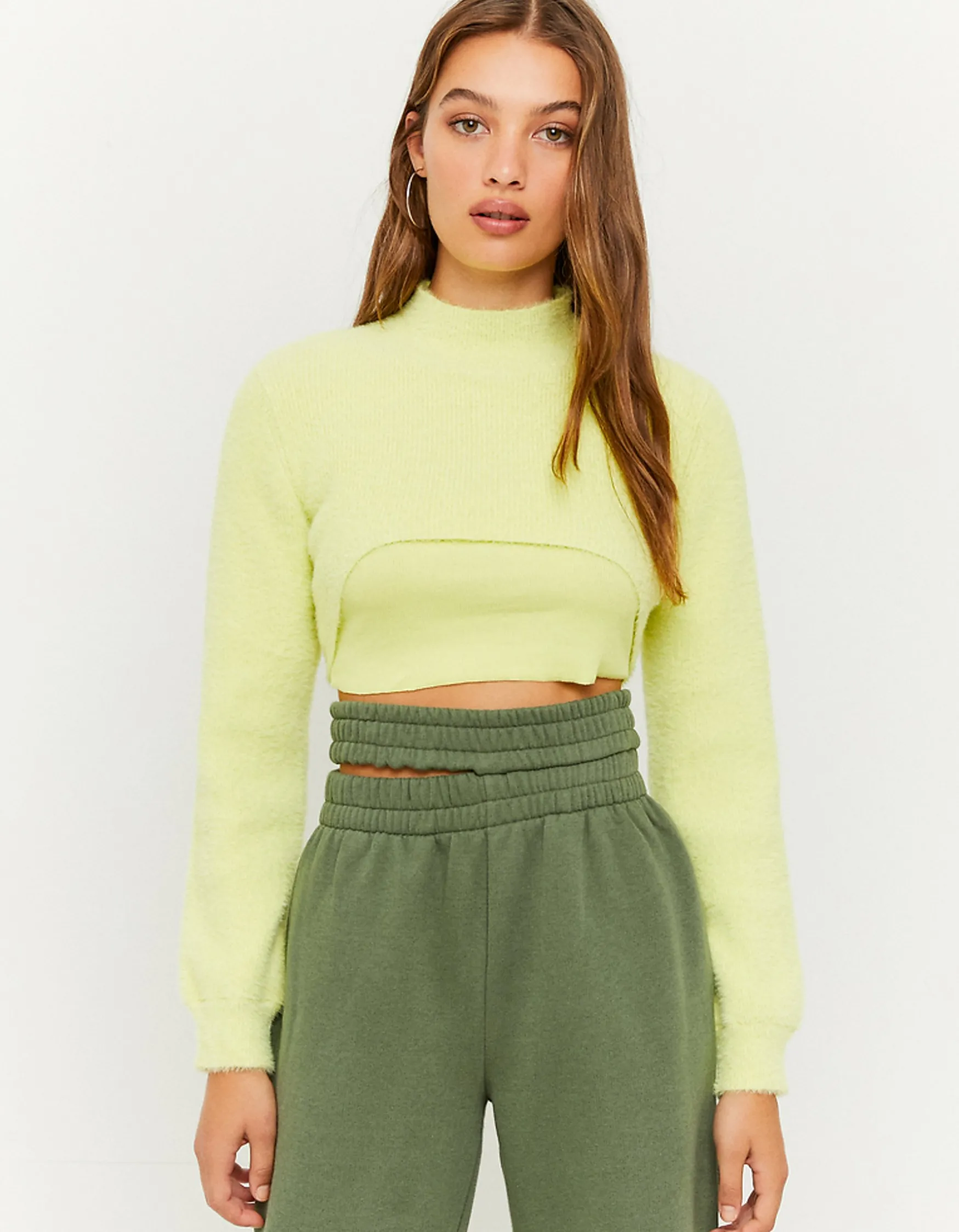 Tally Weijl er Ultra Cropped Pullover^ Strick