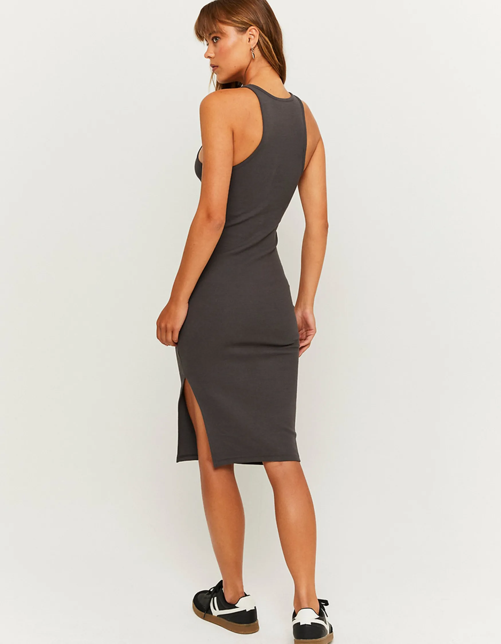 Tally Weijl Geripptes Midikleid^ Kleider