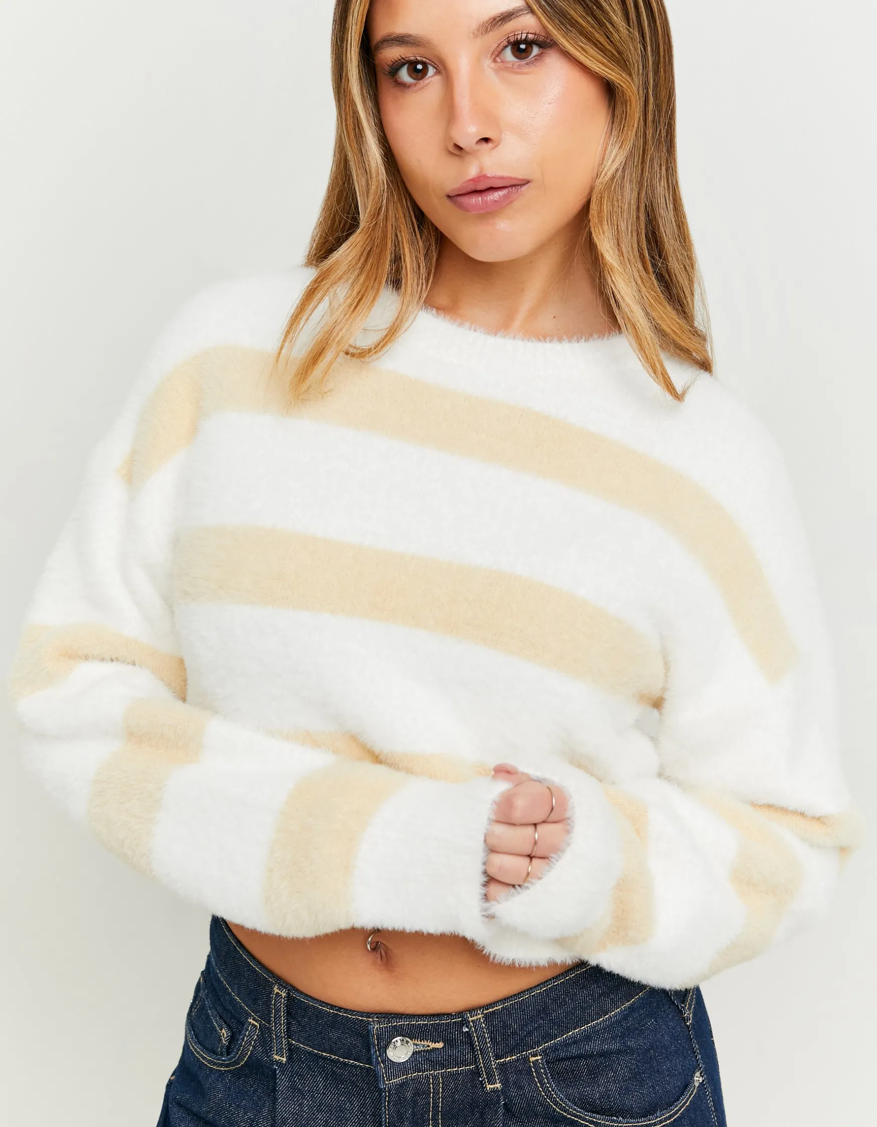 Tally Weijl Gestreifter Soft Touch Pullover^ Strick