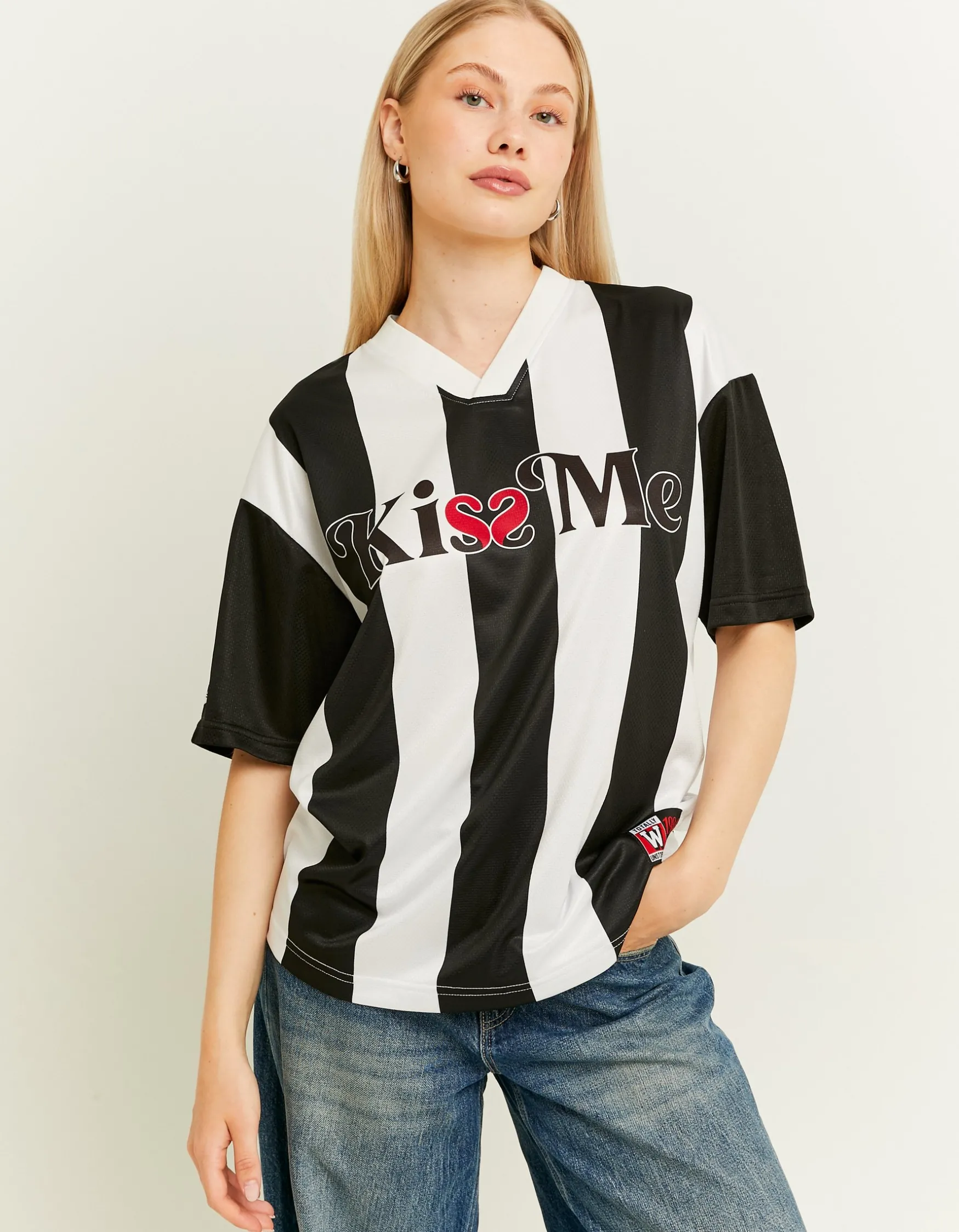 Tally Weijl Gestreiftes Football-T-Shirt^ T-Shirts Mit Print