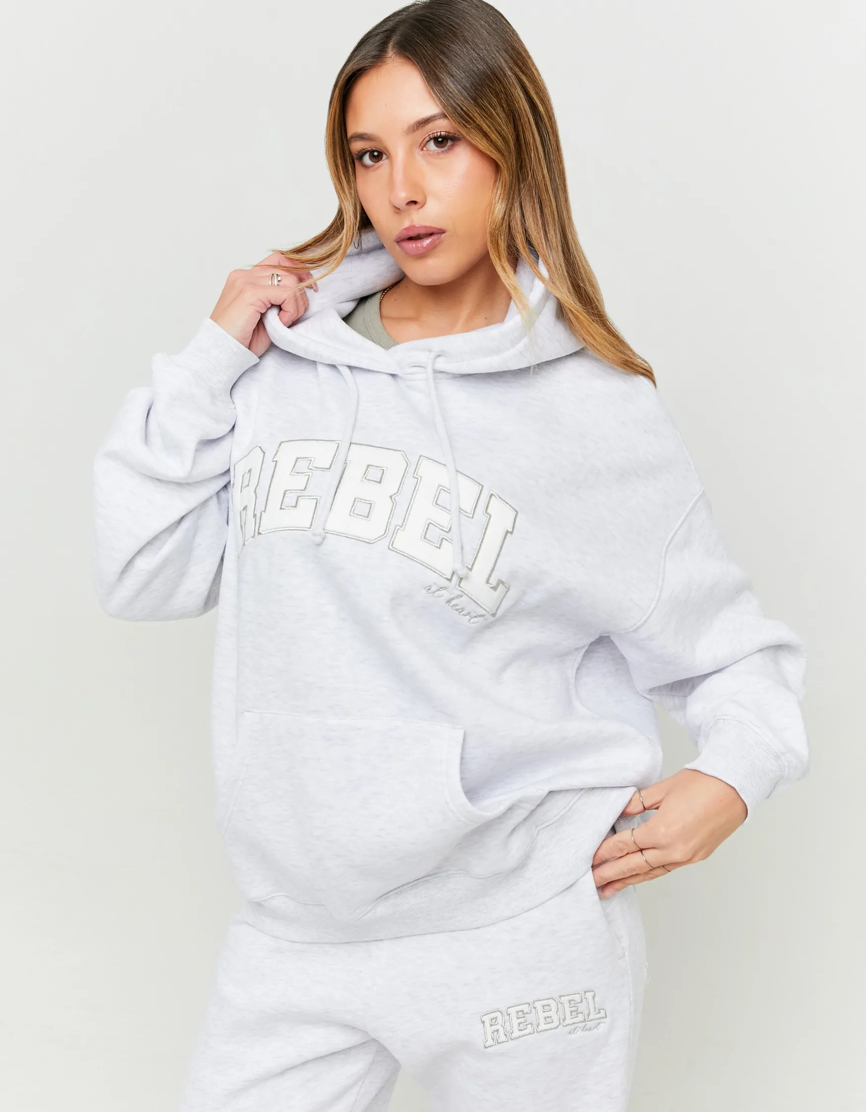 Tally Weijl er Oversize Hoodie mit Lurex Details^ Sweatshirts & Hoodies