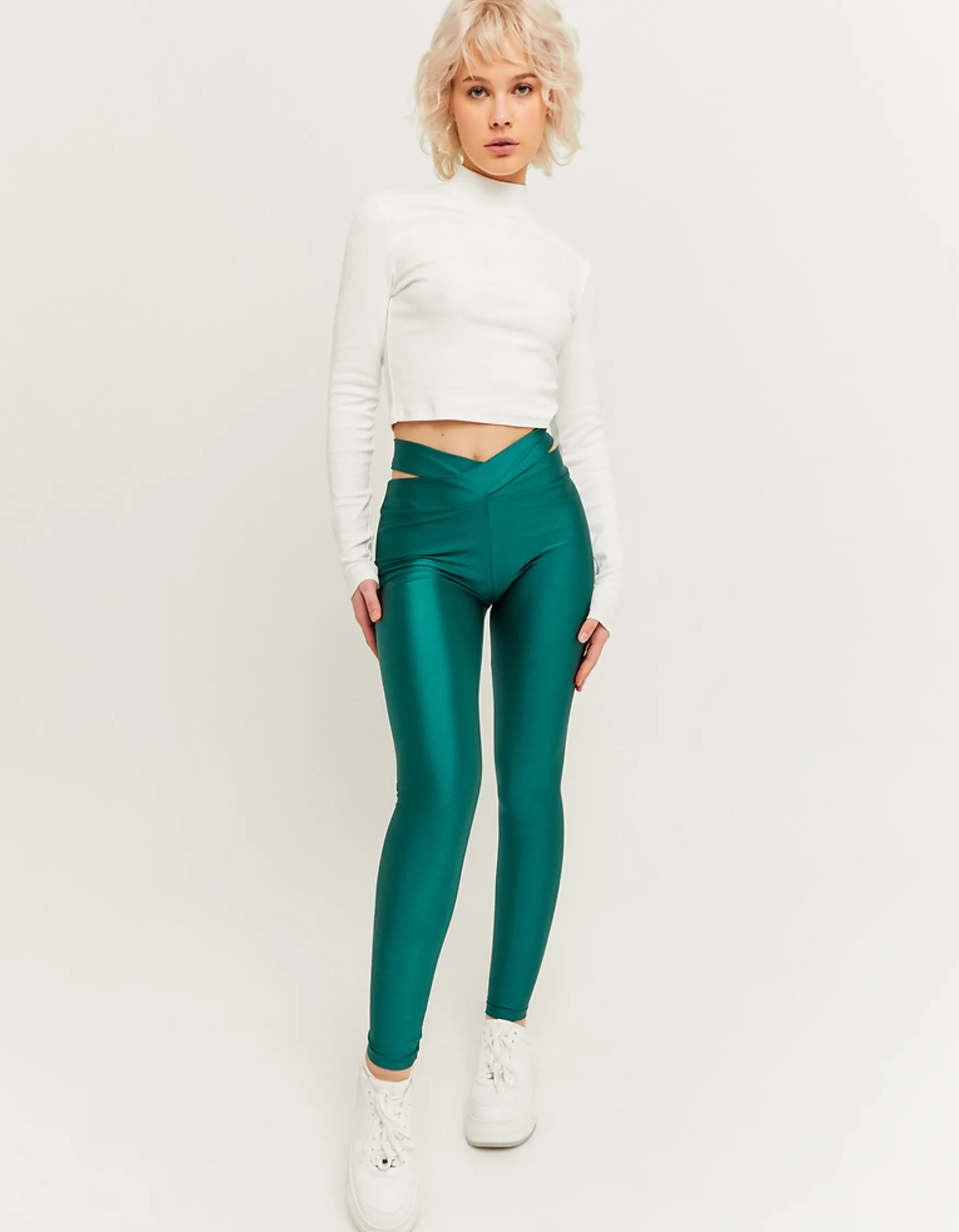 Tally Weijl e Skinny-Leggings mit Glanzeffekt^ Hosen | Leggings