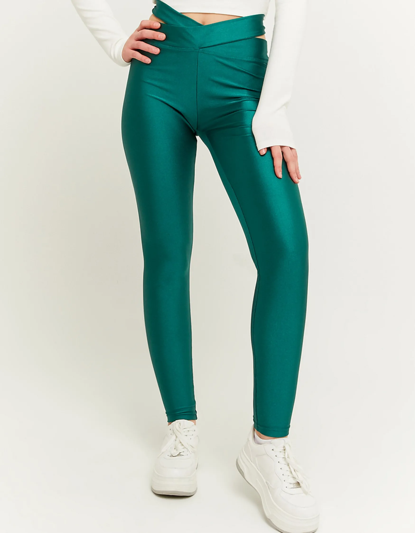 Tally Weijl e Skinny-Leggings mit Glanzeffekt^ Hosen | Leggings