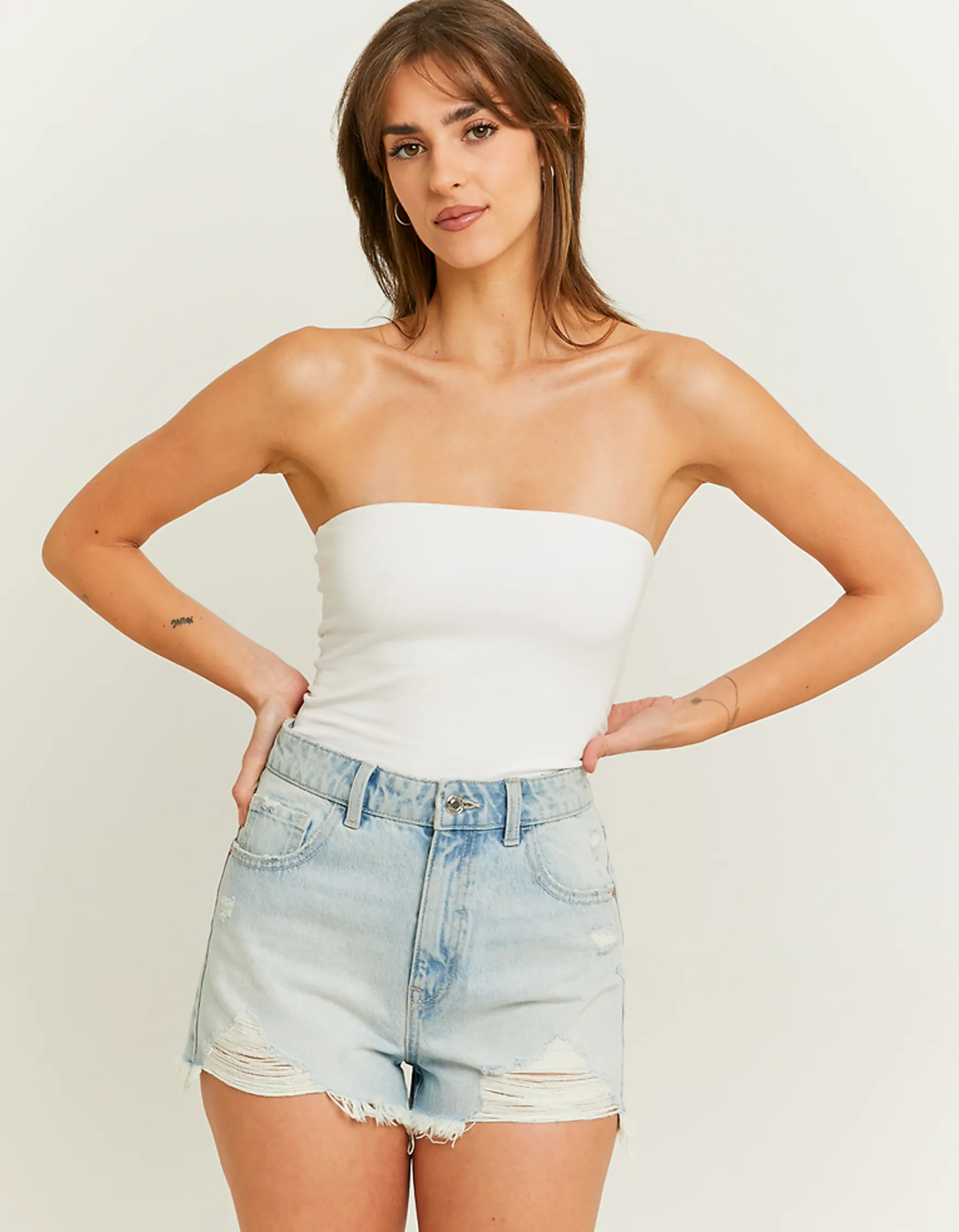 Tally Weijl High Waist Mom Shorts^ Shorts