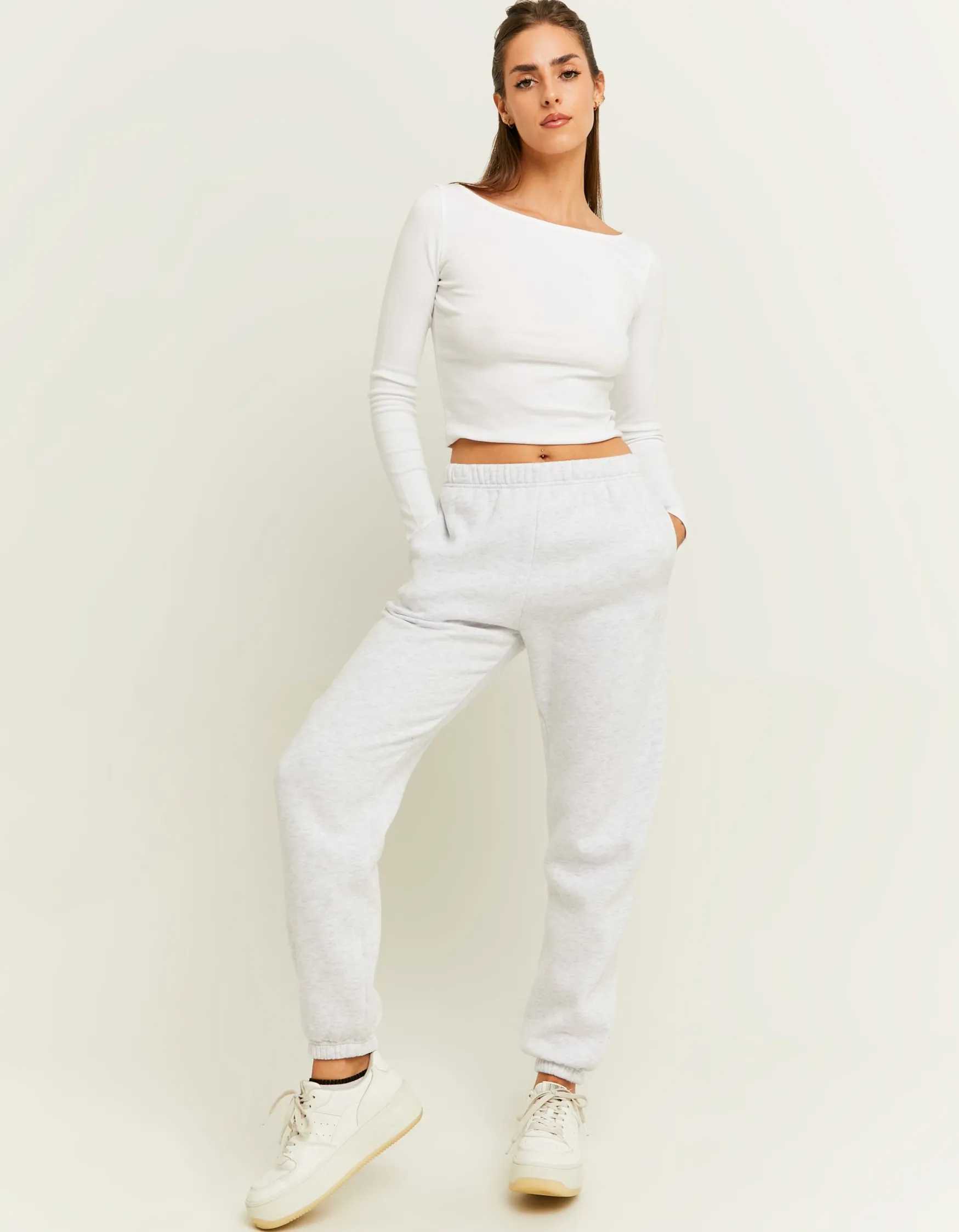 Tally Weijl High Waist Relaxed Leg Joggers^ Sweatshirts & Hoodies