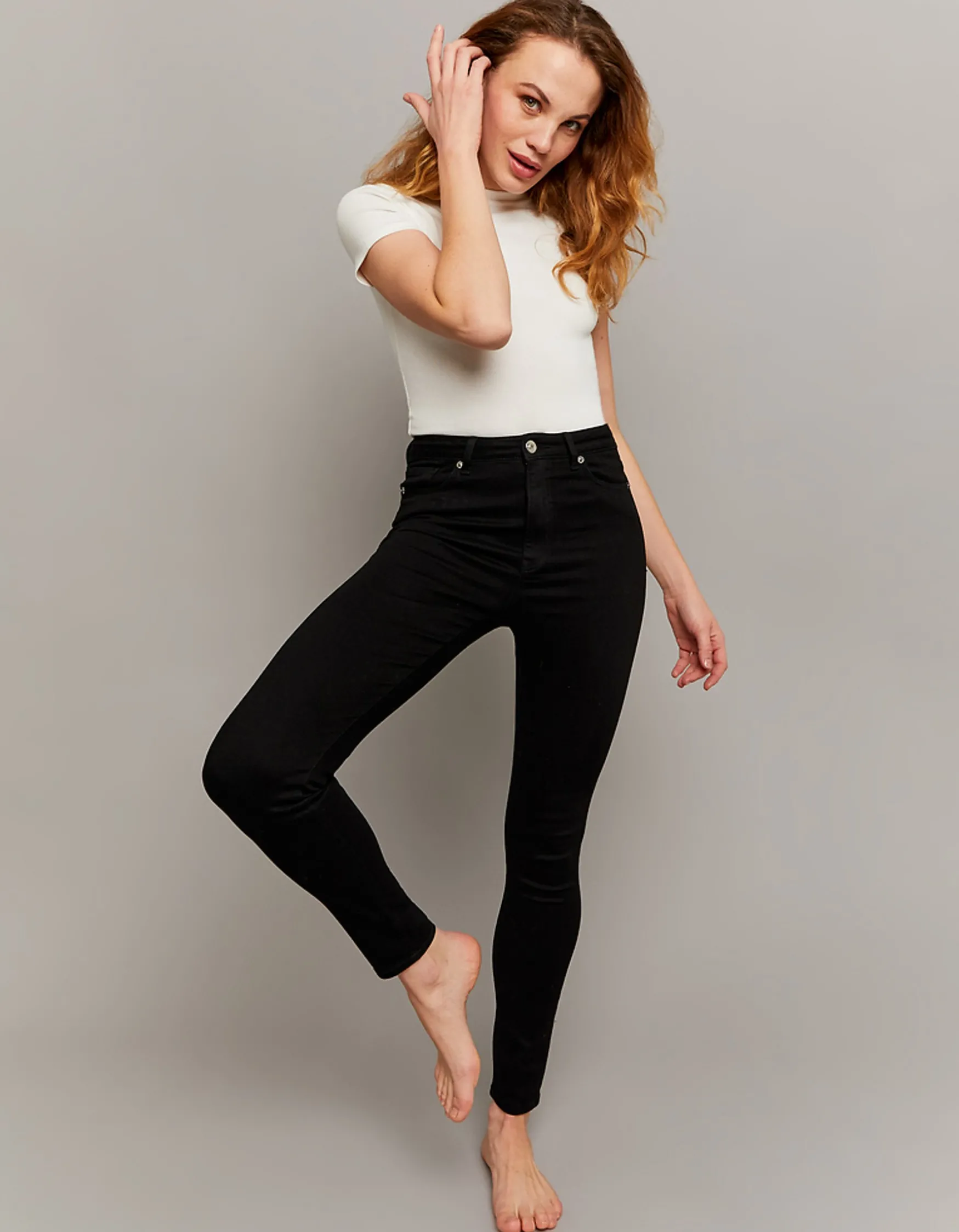 Tally Weijl High Waist Skinny Hose^ Jeans | Hosen