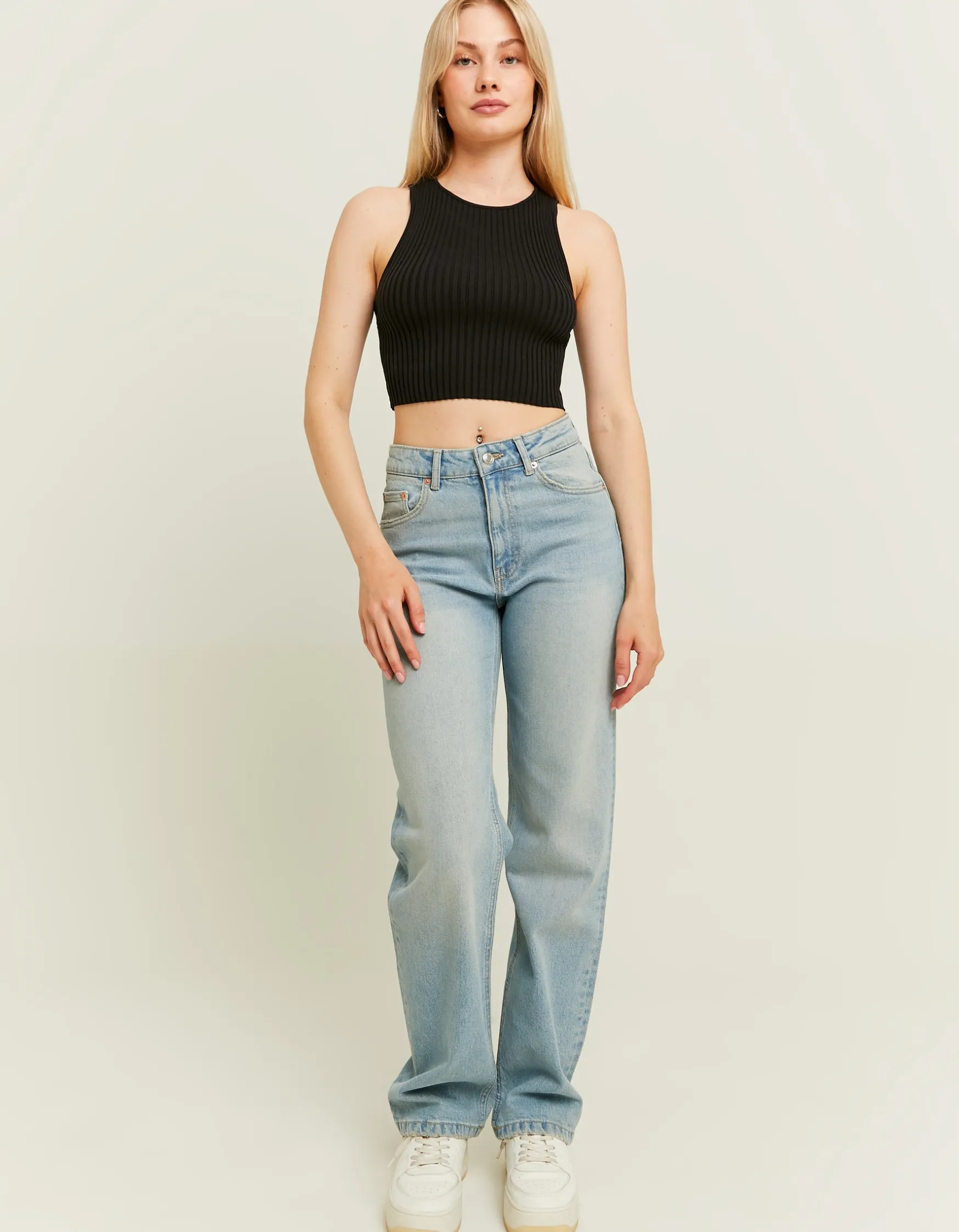 Tally Weijl High Waist Straight Leg Jeans^ Jeans