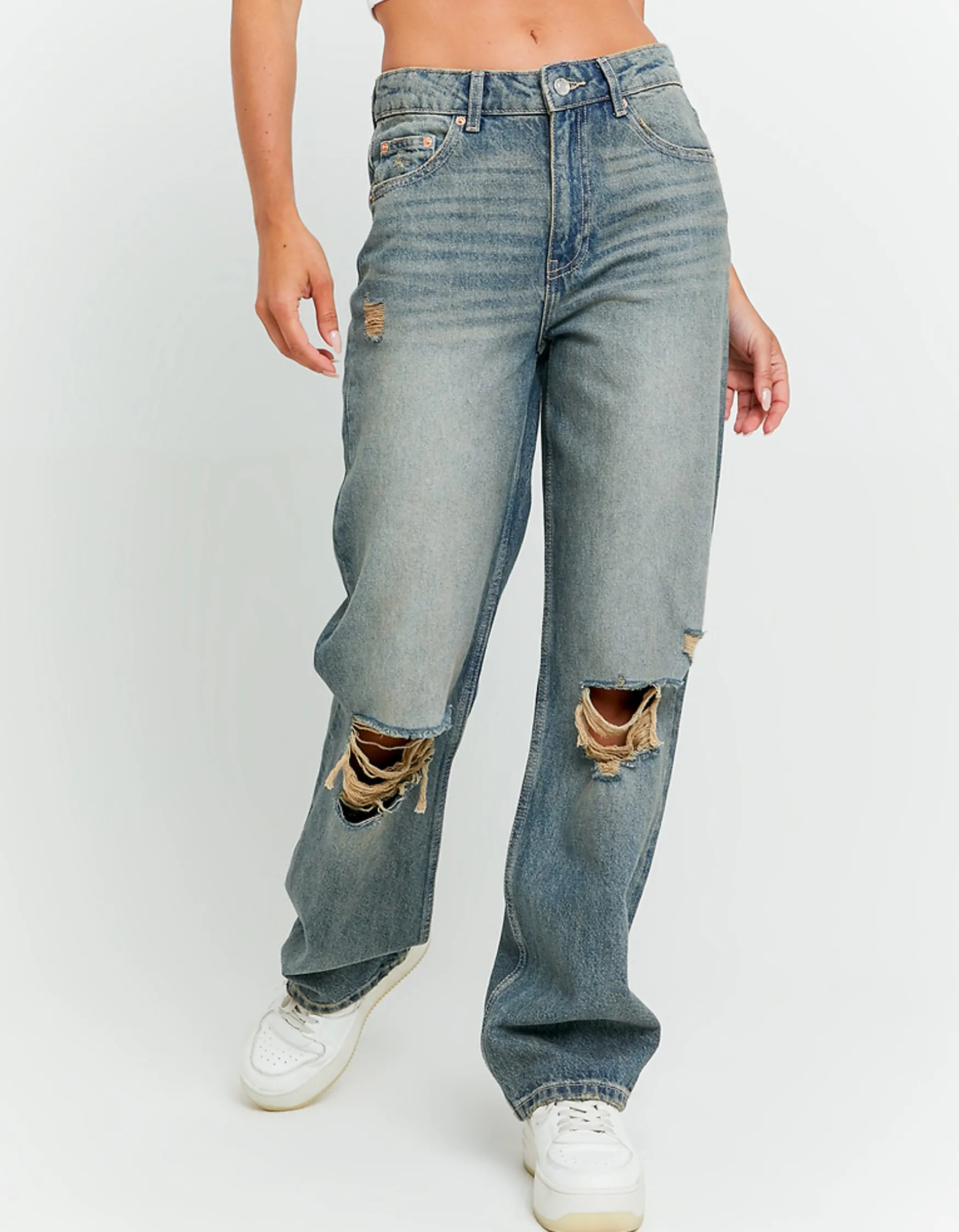 Tally Weijl High Waist Straight Leg Jeans^ Jeans