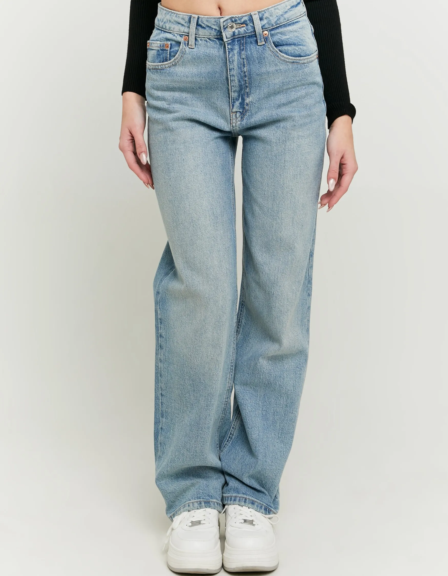 Tally Weijl High Waist Straight Leg Jeans^ Jeans