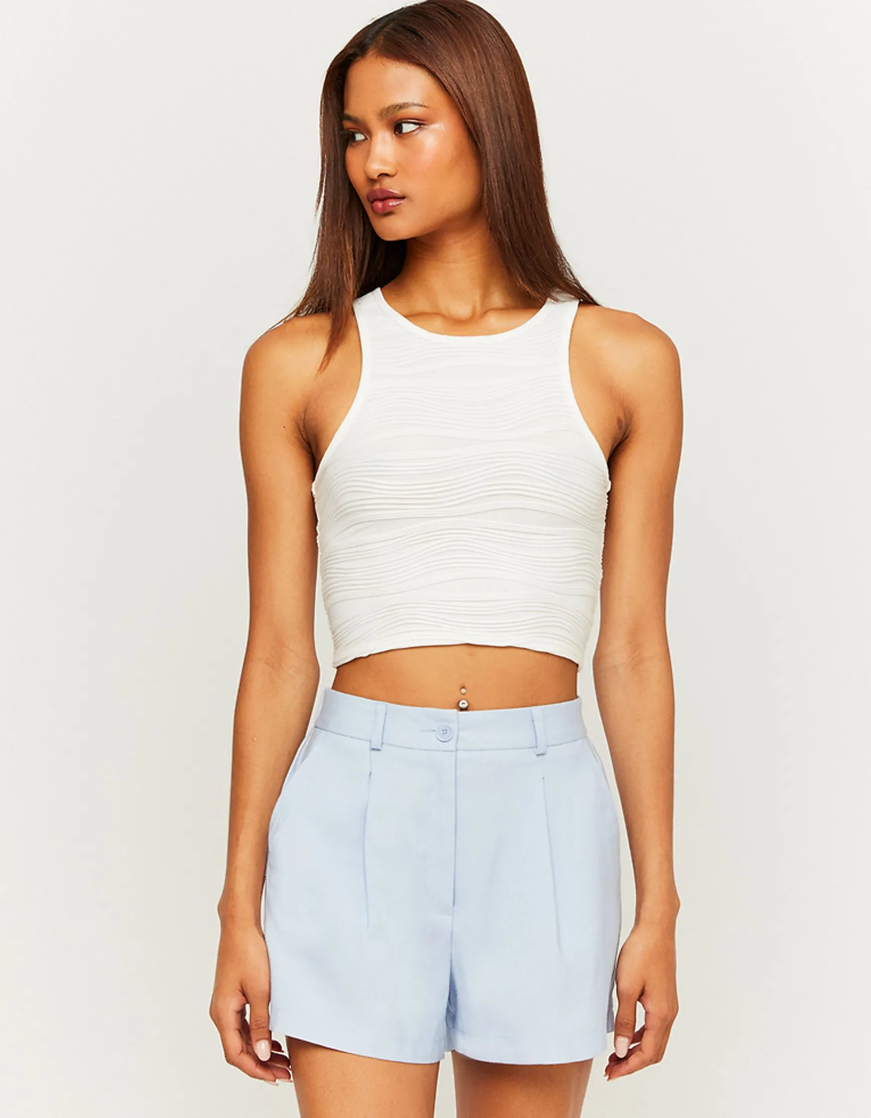 Tally Weijl High Waist Tailoring Shorts^ Shorts