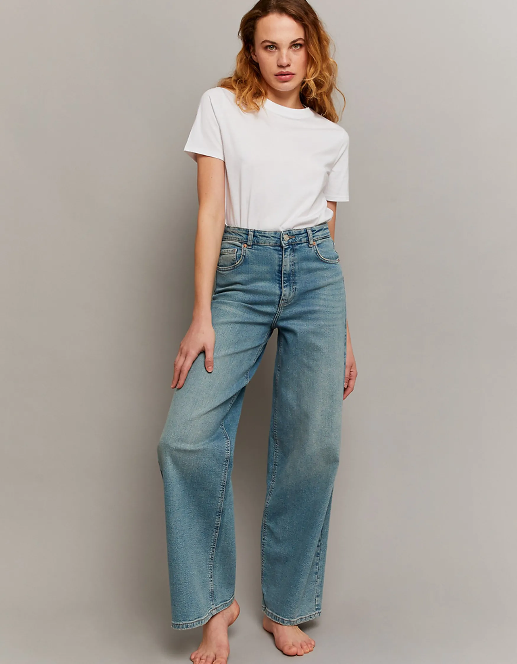 Tally Weijl High Waist Wide Leg Jeans^ Jeans