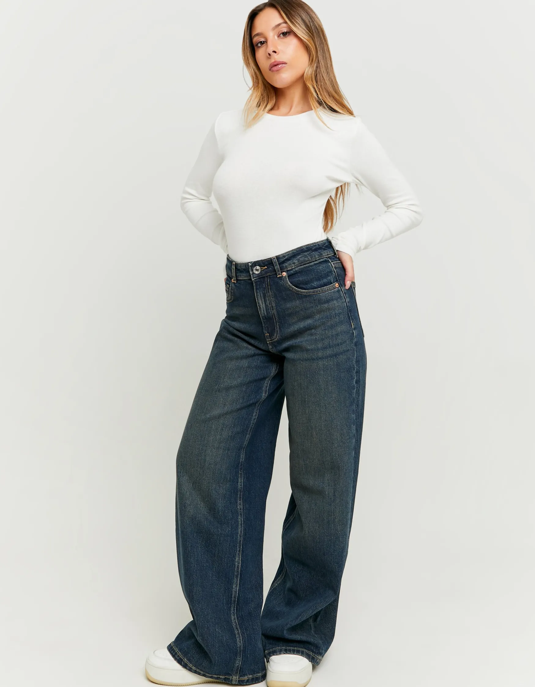 Tally Weijl High Waist Wide Leg Jeans^ Jeans