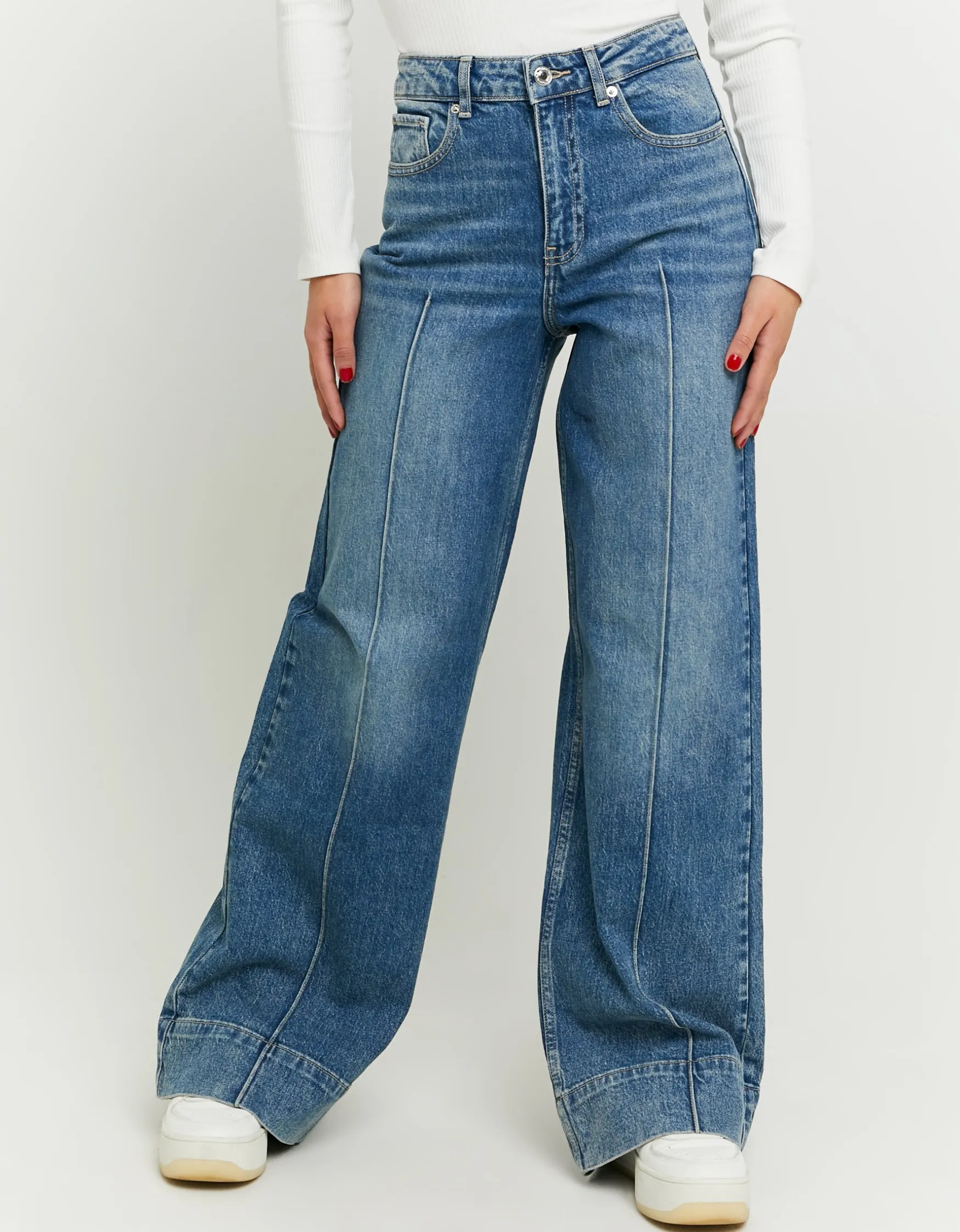 Tally Weijl High Waist Wide Leg Jeans^ Jeans