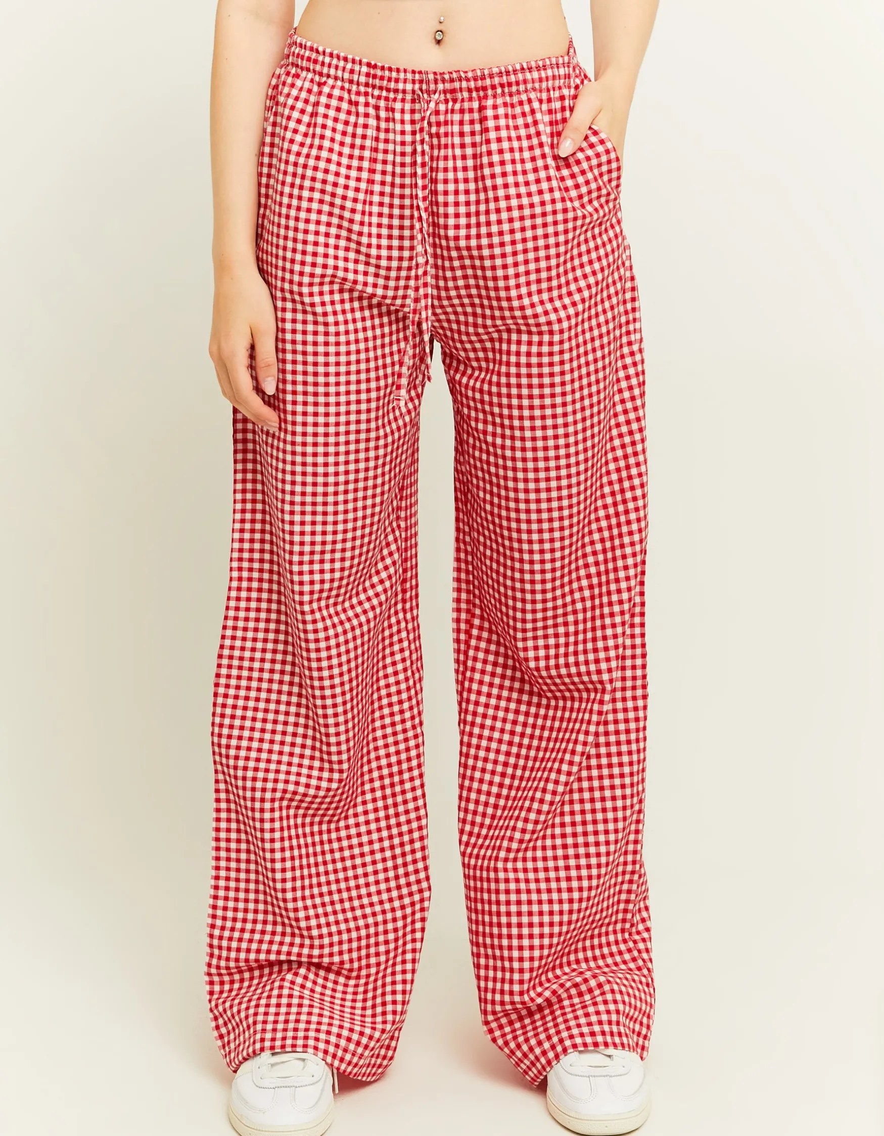 Tally Weijl Karierte Pyjama-Style Hose^ Hosen