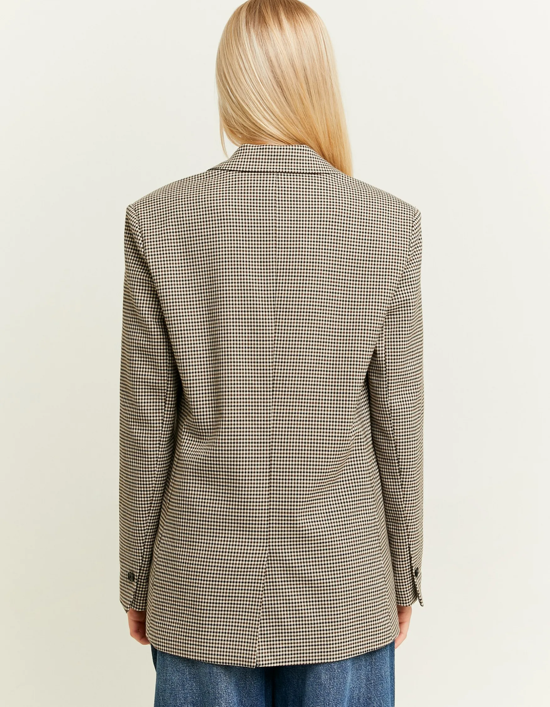 Tally Weijl Karierter zweireihiger Blazer^ Jacken | Total Look