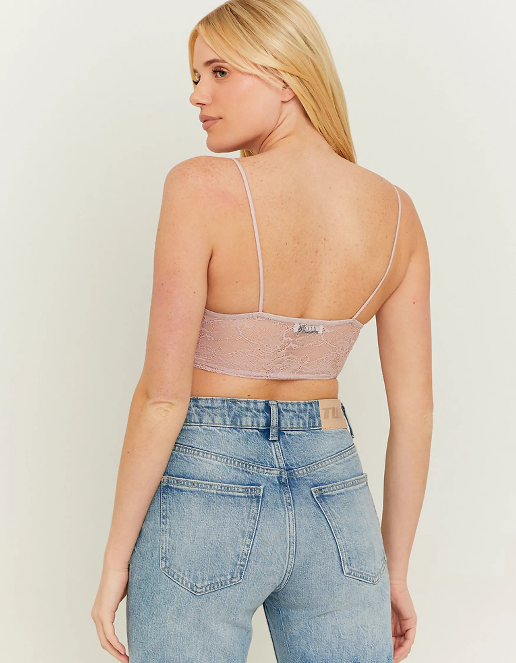 Tally Weijl Lila Spitzen Bustier^ Tops