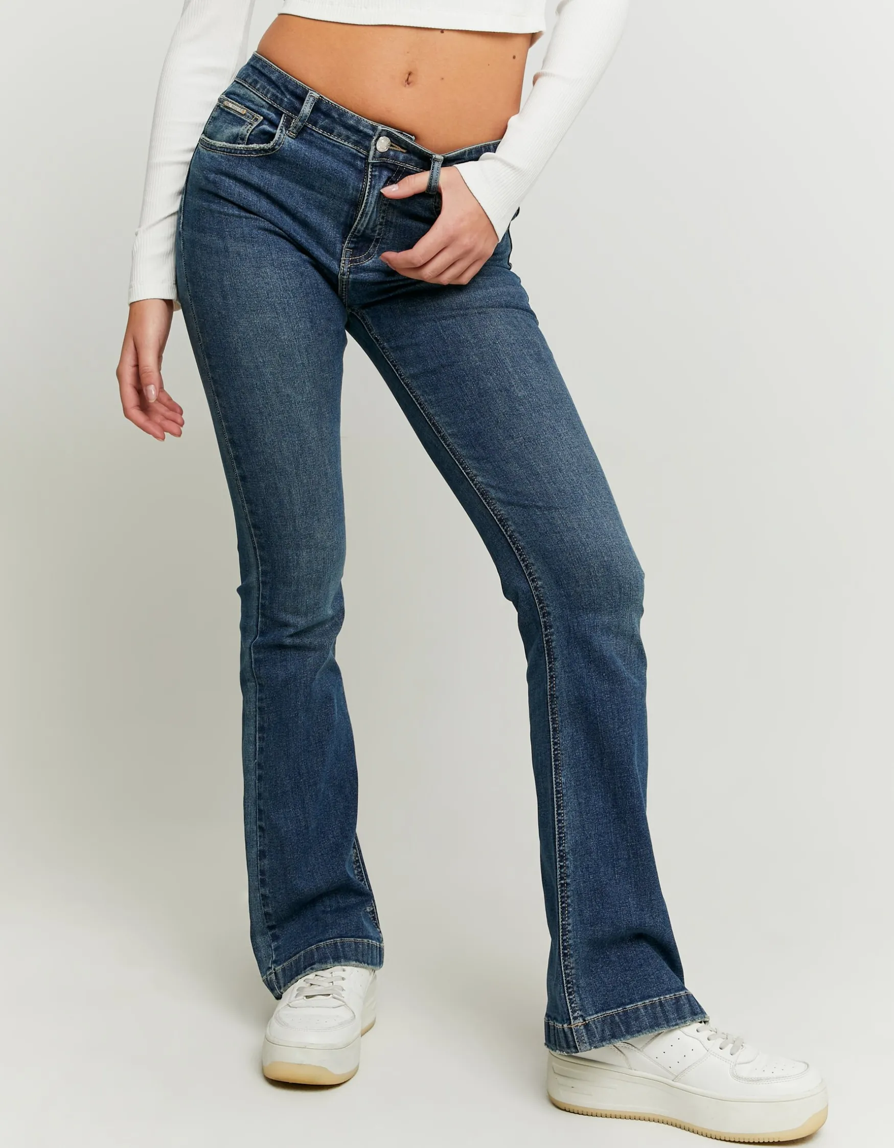 Tally Weijl Mid Waist Bootcut Jeans^ Jeans