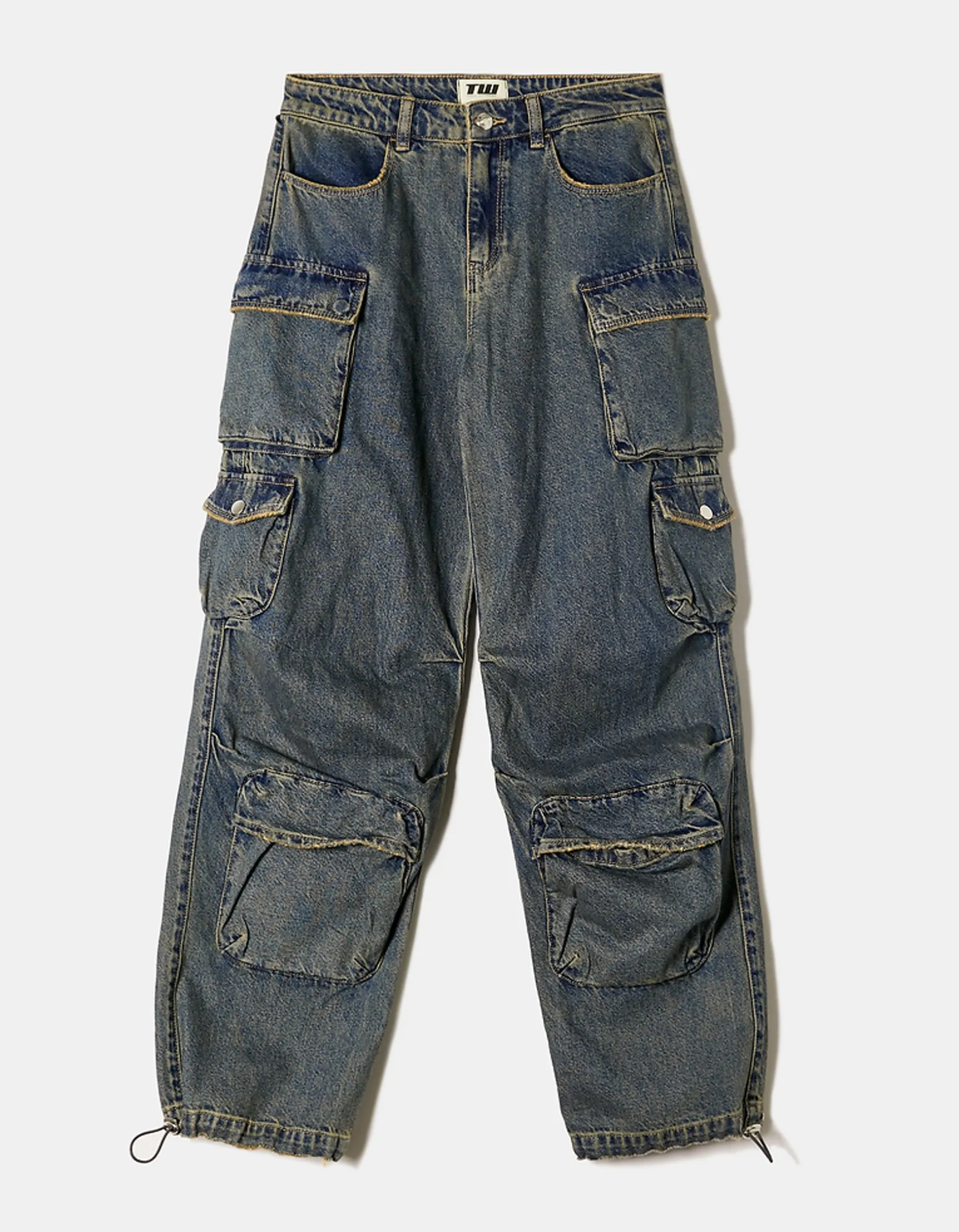 Tally Weijl Mid Waist Cargo Parachute Jeans^ Jeans | Cargo & Parachute