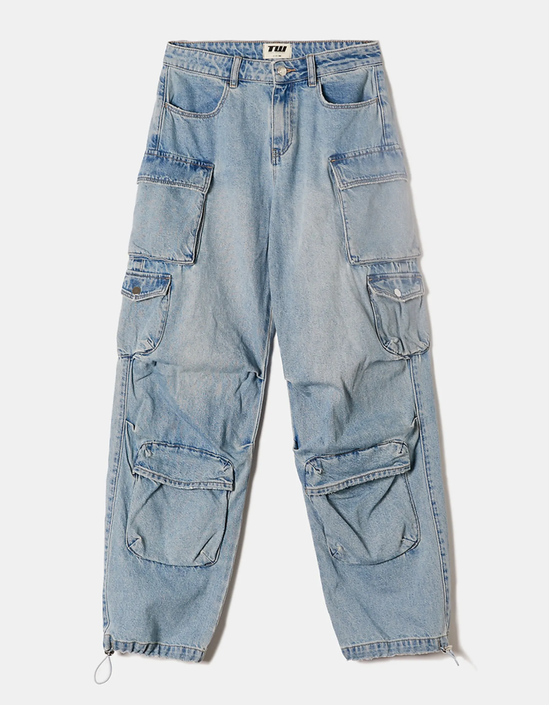 Tally Weijl Mid Waist Cargo Parachute Jeans^ Jeans | Cargo & Parachute