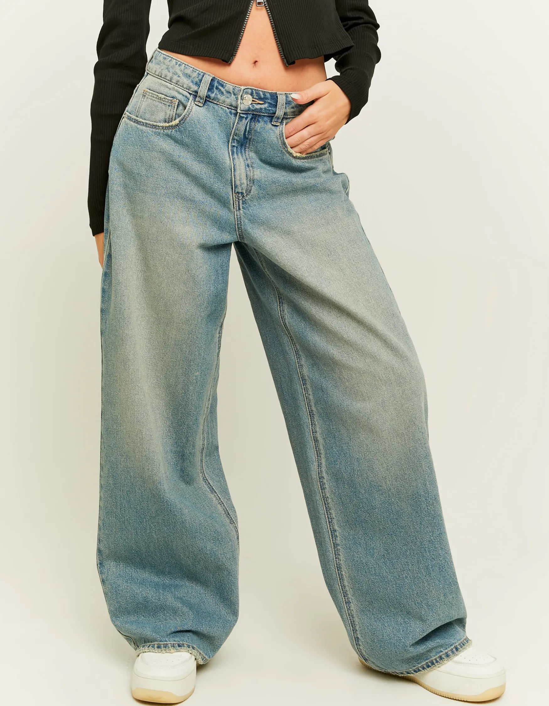 Tally Weijl Mid Waist Skater Jeans^ Jeans