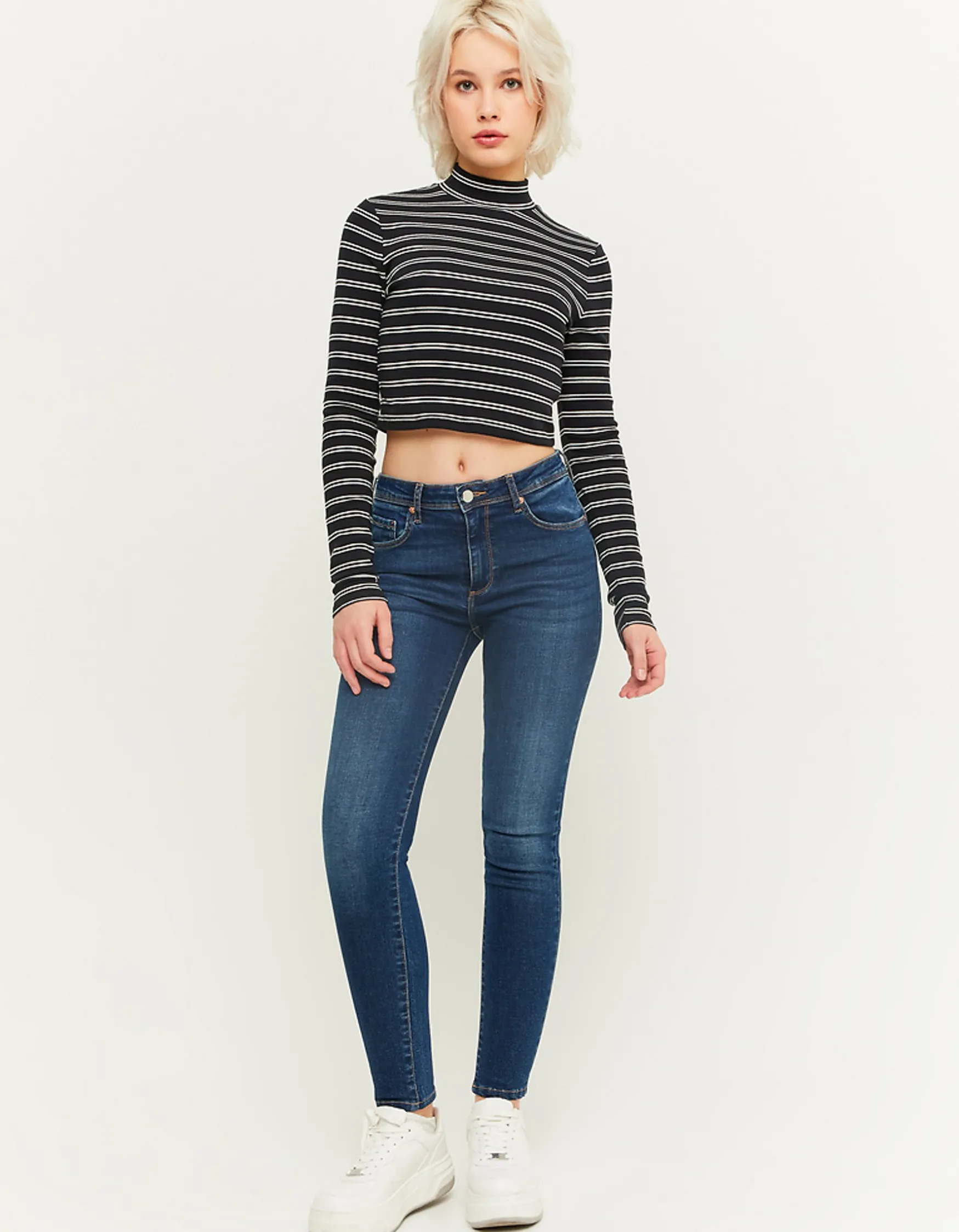 Tally Weijl Mid Waist Skinny Push Up Jeans^ Jeans