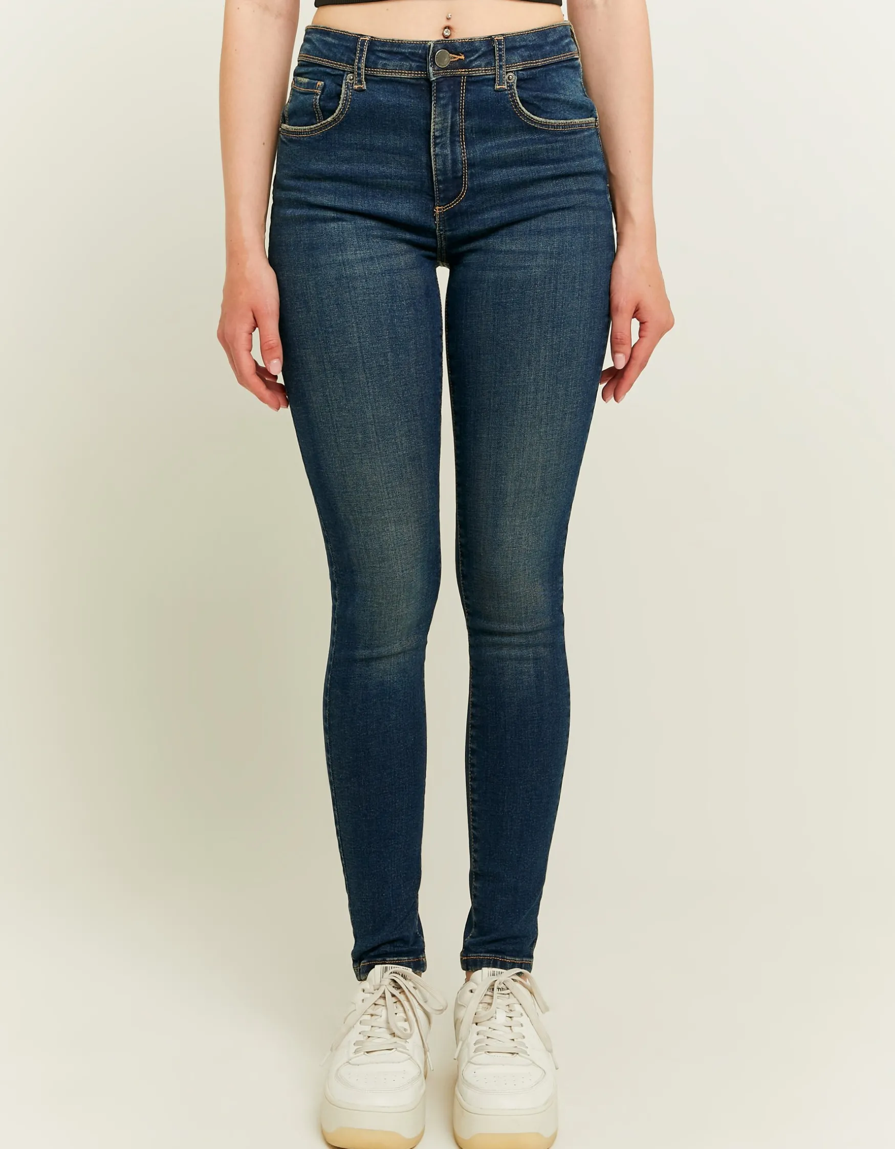 Tally Weijl Mid Waist Skinny Push Up Jeans^ Jeans