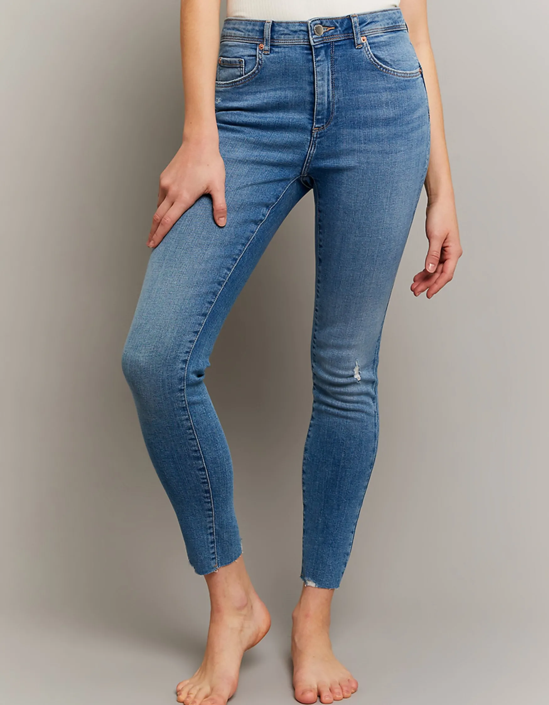 Tally Weijl Mid Waist Skinny Push Up Jeans^ Jeans