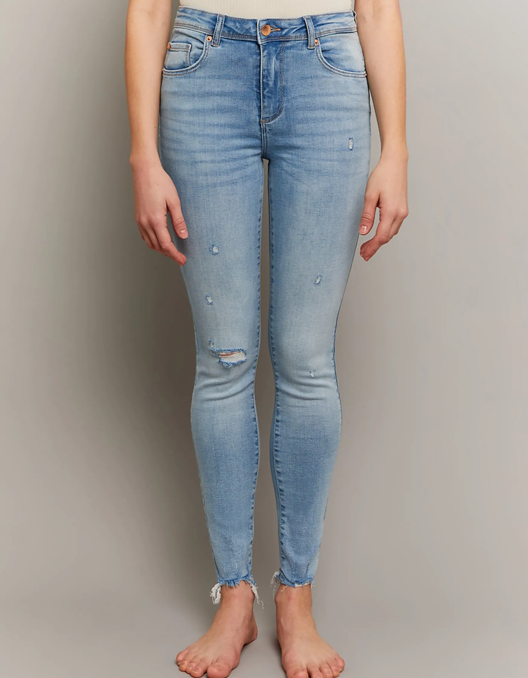 Tally Weijl Mid Waist Skinny Push Up Jeans^ Jeans