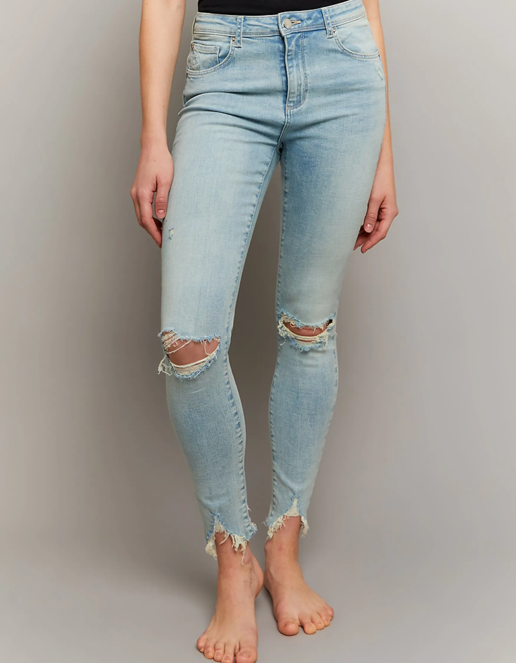 Tally Weijl Mid Waist Skinny Push Up Jeans^ Jeans