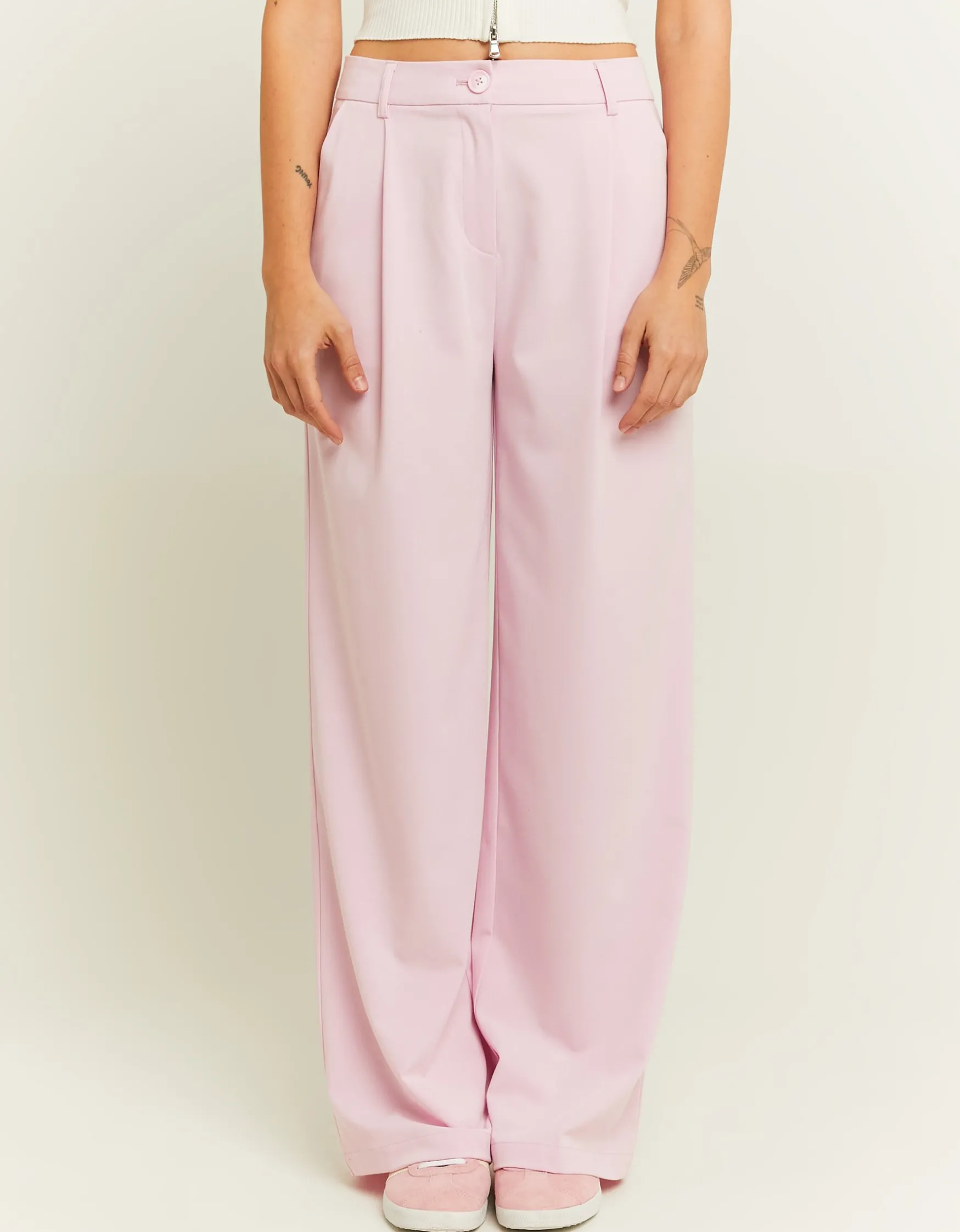 Tally Weijl Pinke Hose mit weitem Bein^ Hosen