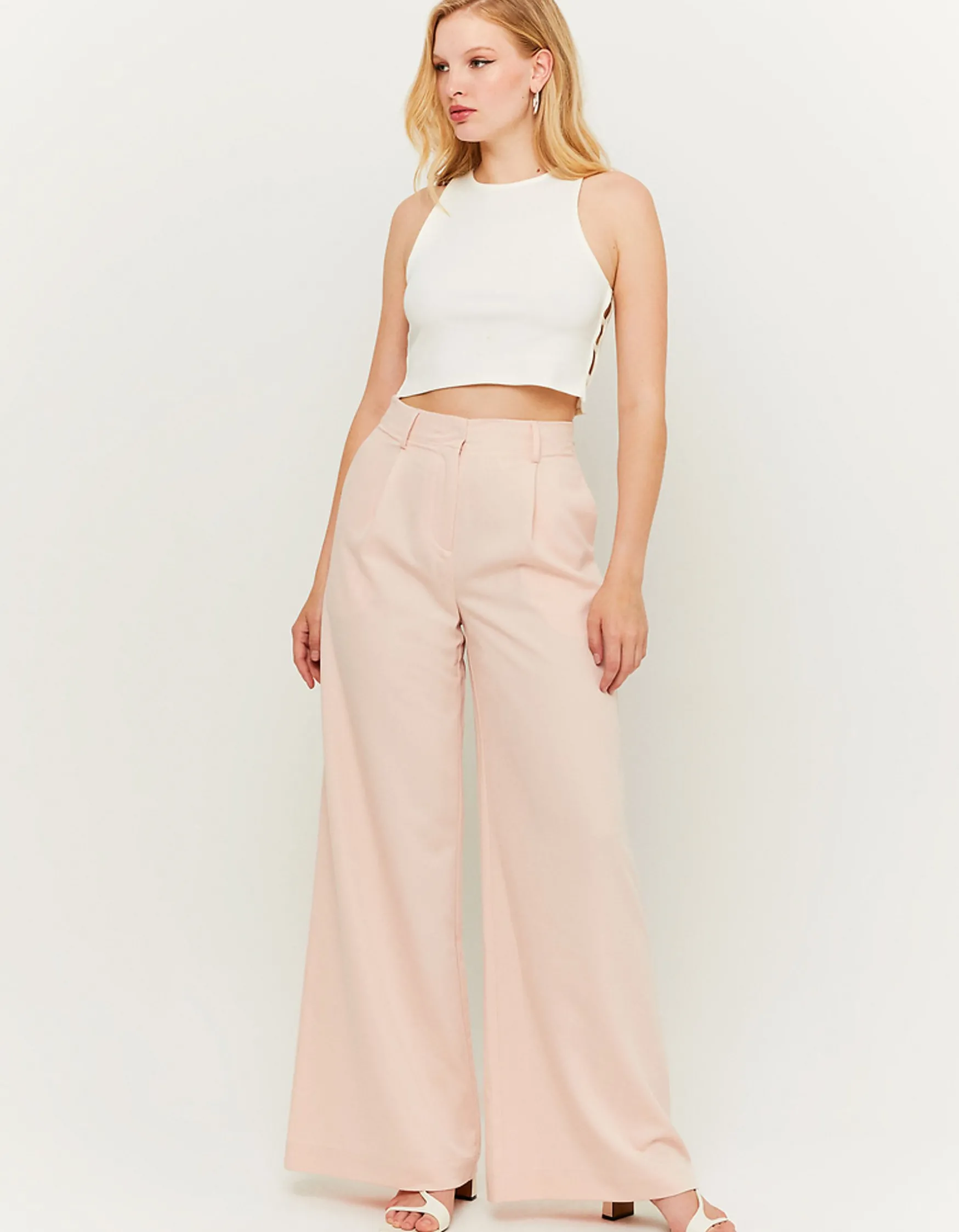 Tally Weijl Pinke Wide Leg Hose^ Hosen