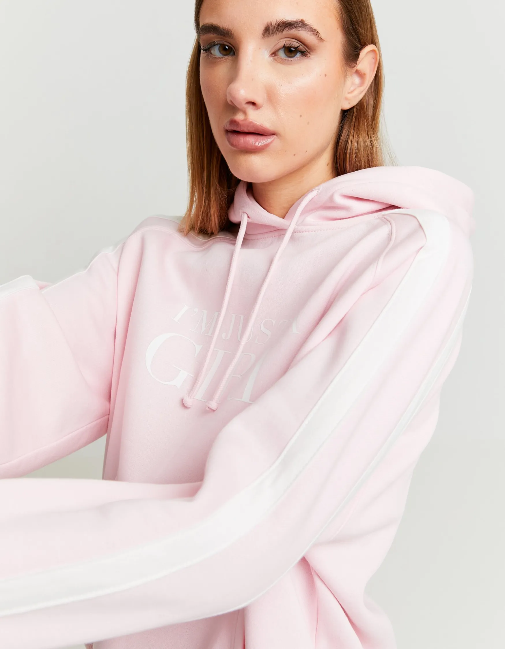 Tally Weijl Pinker Oversize Print Hoodie^ Sweatshirts & Hoodies