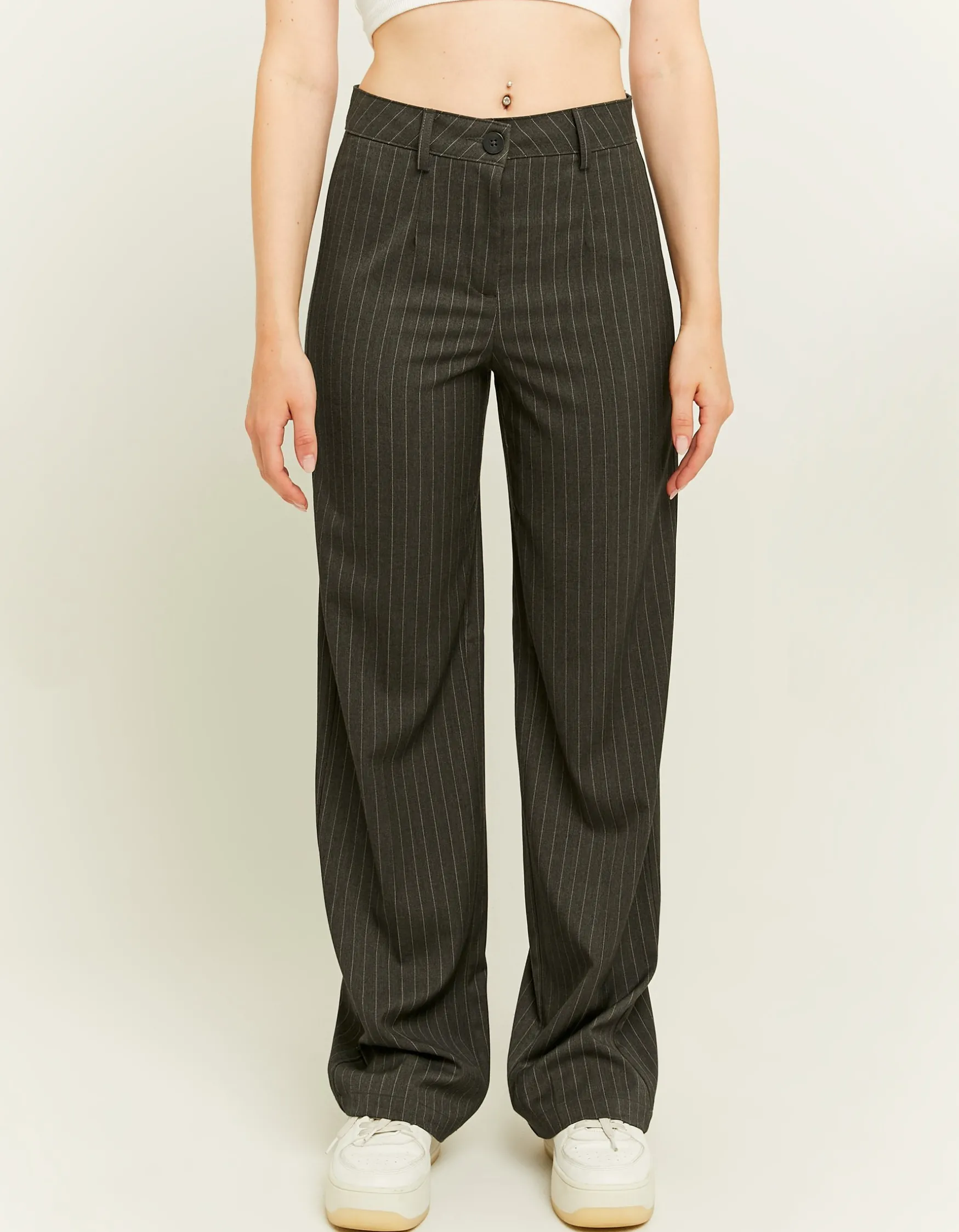 Tally Weijl Pinstriped gerade Tailoring-Hose^ Hosen