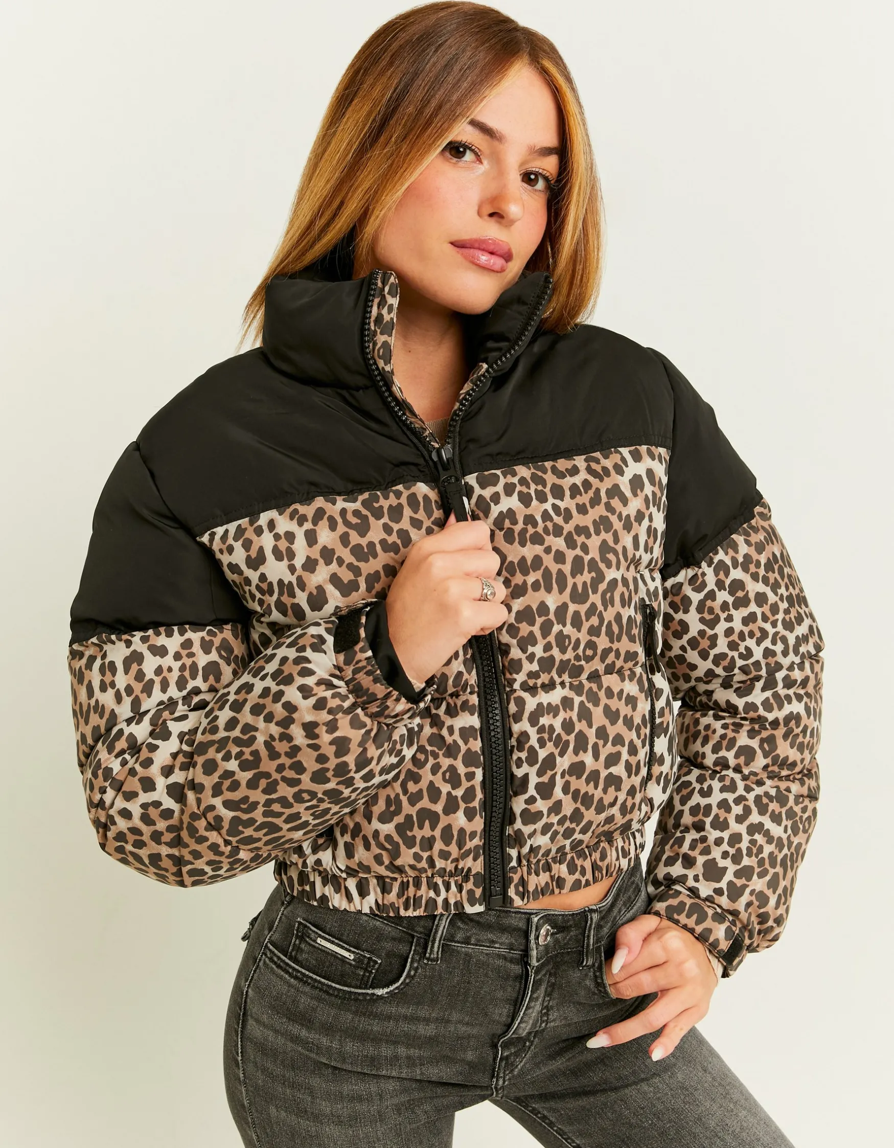 Tally Weijl Pufferjacke mit Leo Print^ Jacken