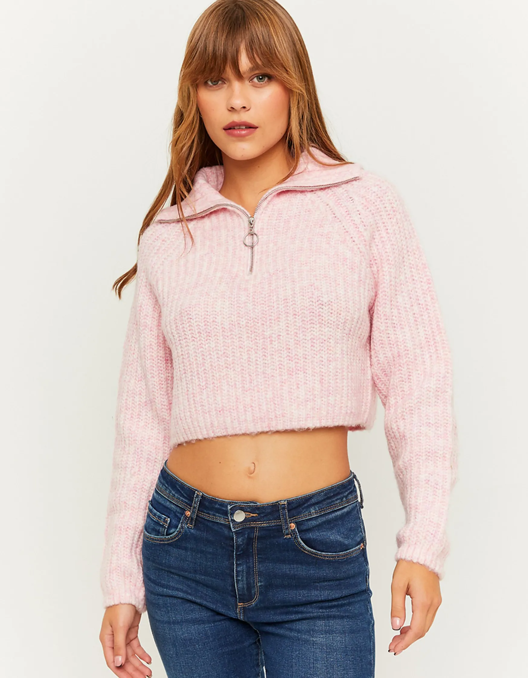 Tally Weijl Melange Cropped Pullover^ Strick