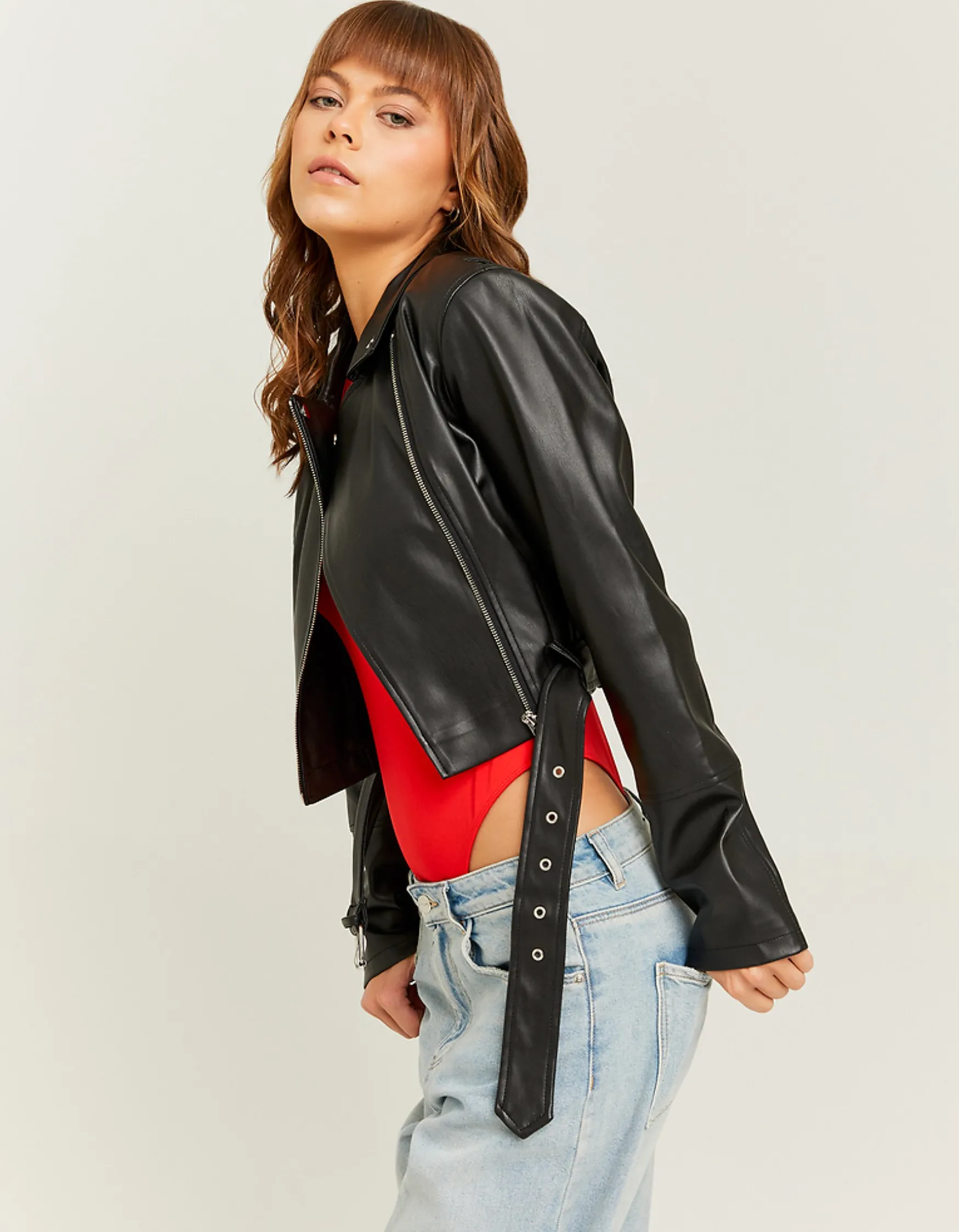 Tally Weijl e Biker-Jacke aus Kunstleder^ Jacken