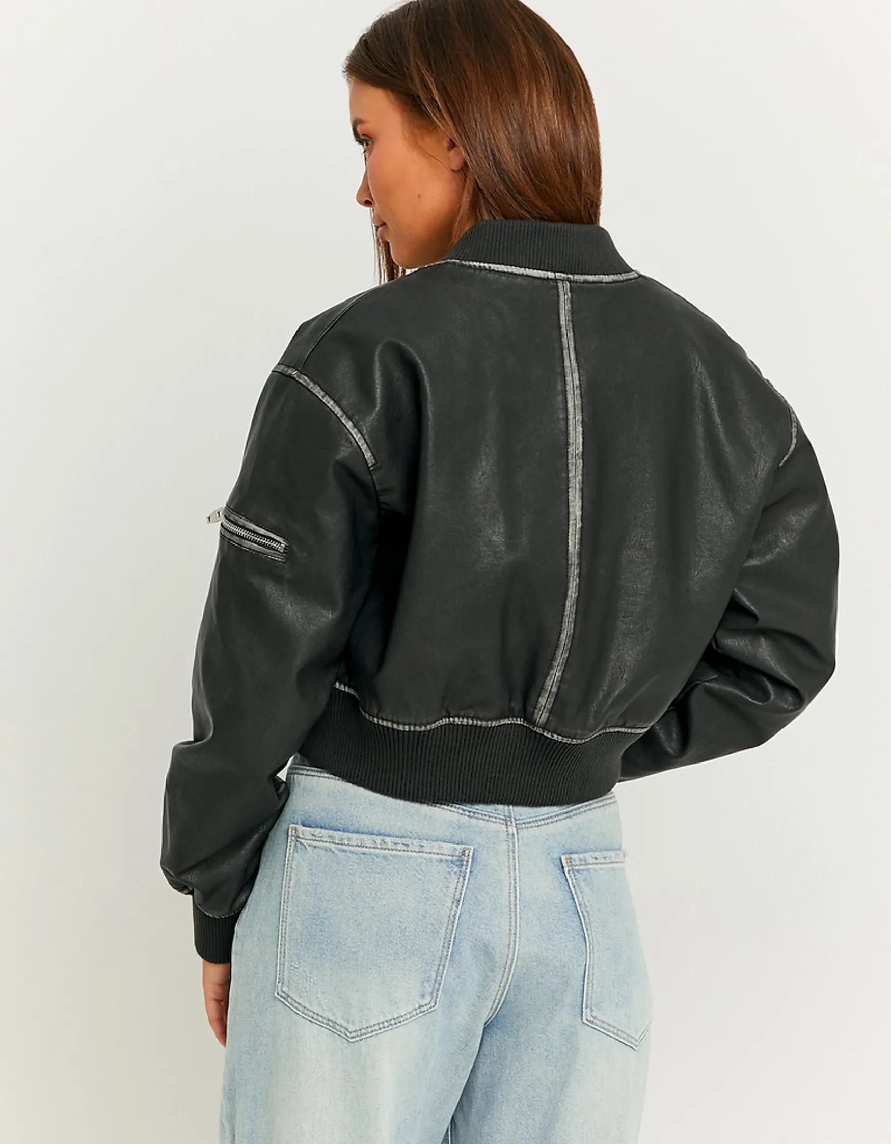 Tally Weijl e Bomber-Jacke aus Kunstleder^ Jacken