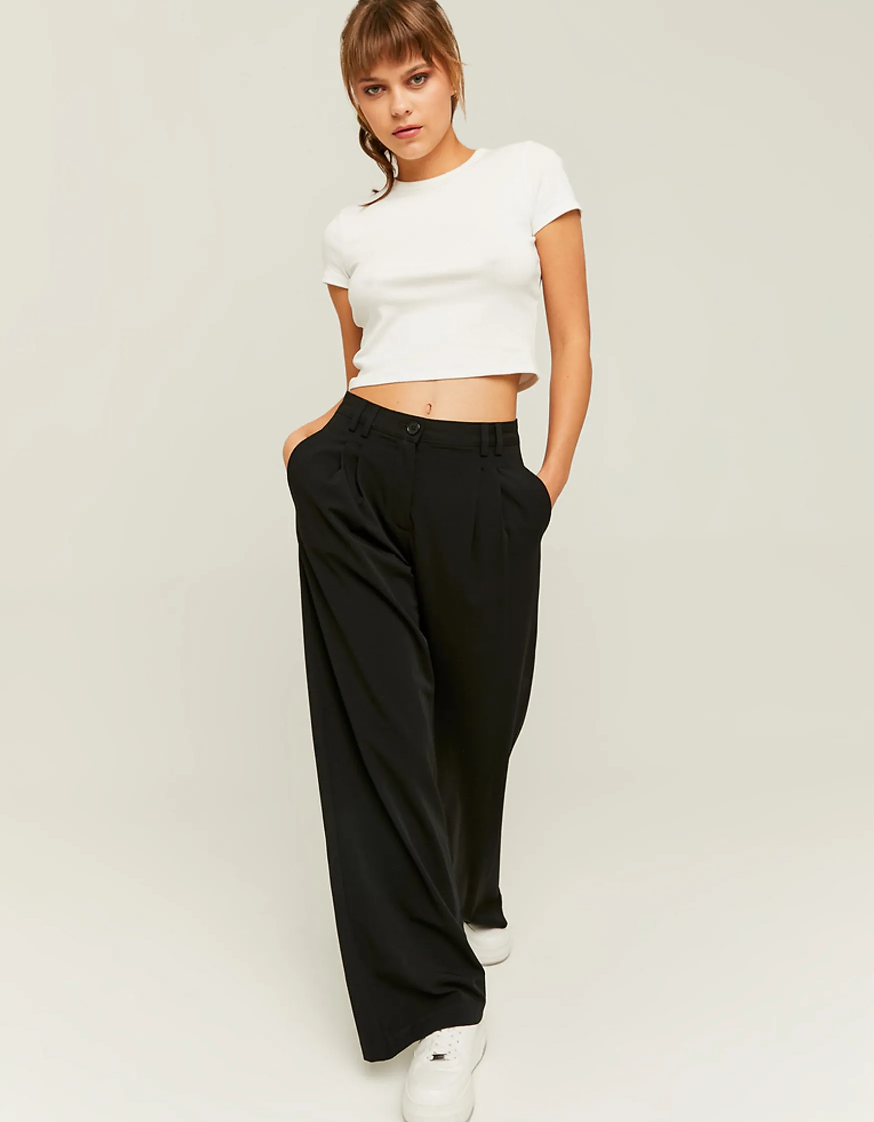 Tally Weijl e High Waist lockere Hose^ Hosen